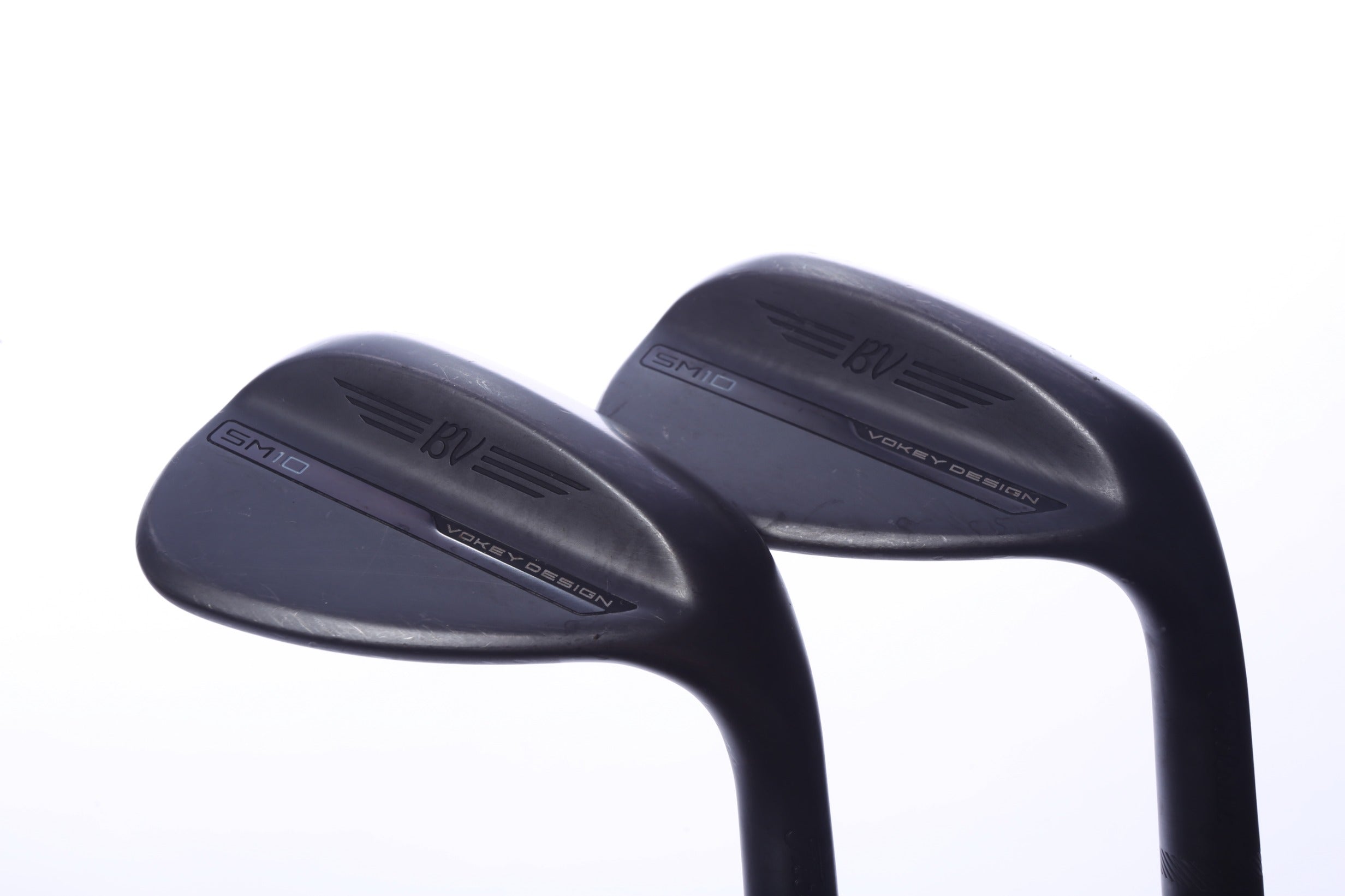 Used Titleist Vokey SM10 Jet Black Wedge Set - Right-Handed - 54*, 58* - Wedge Flex-Next Round