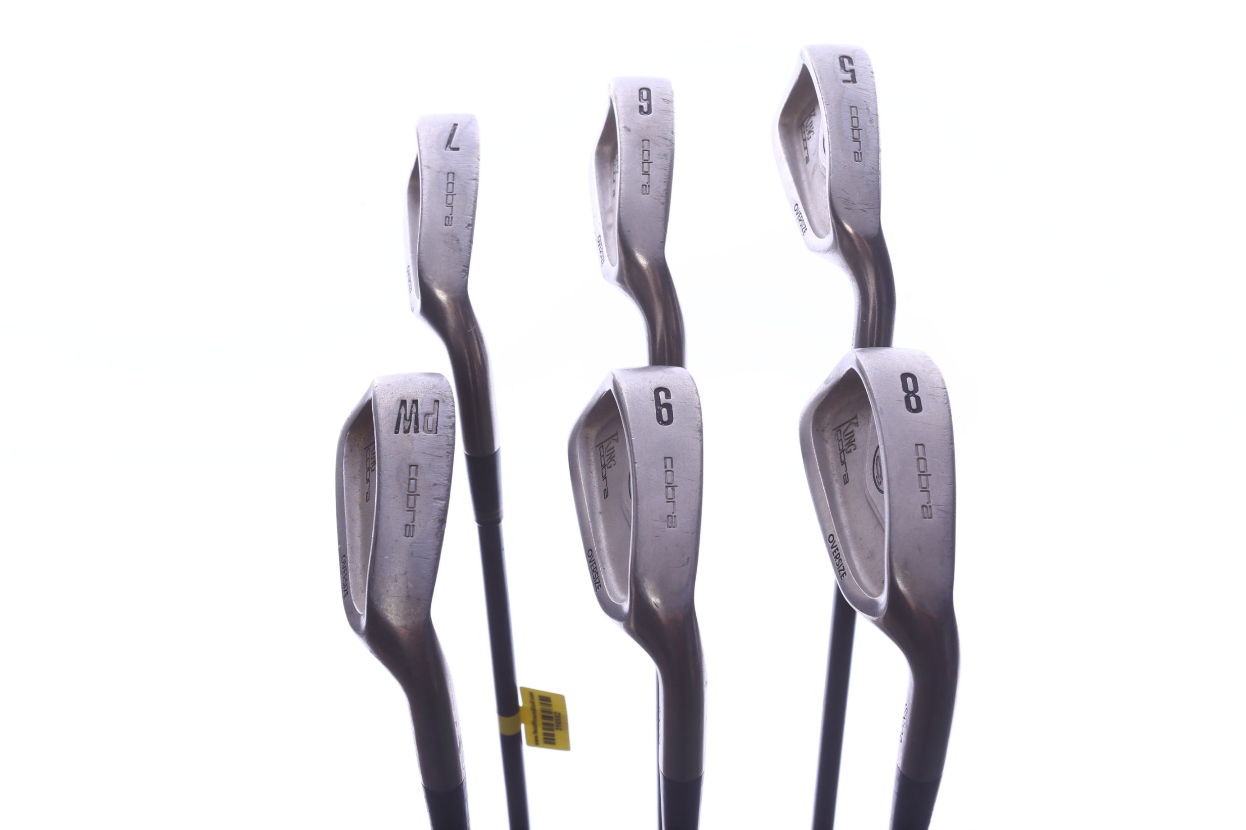 Used Cobra King Oversize Iron Set - Right-Handed - 5-PW - Seniors Flex