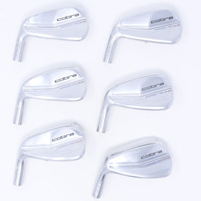 Used Cobra King Forged TEC One Length 2022 Iron Set - HEAD ONLY - Left-Handed - 5-PW-Next Round