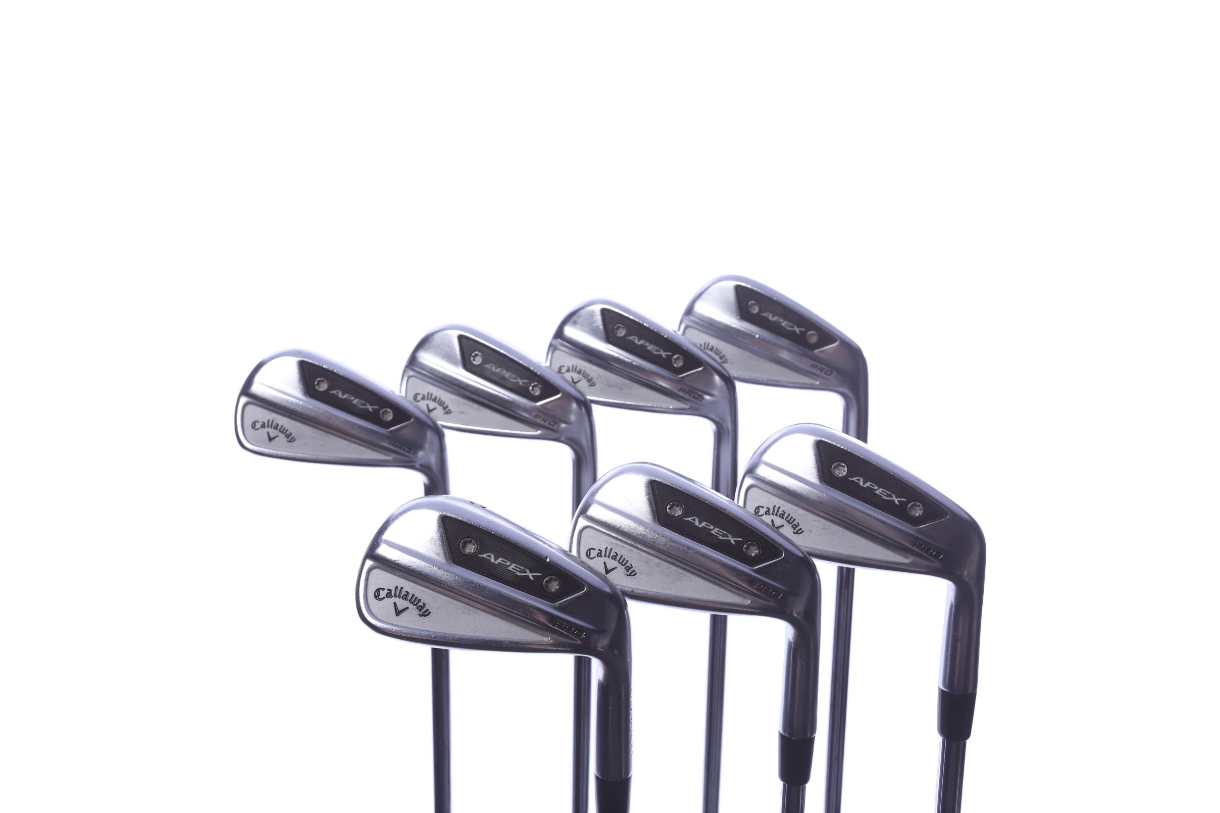 Used Callaway Apex Pro 24 Iron Set - Right-Handed - 4-PW - Stiff Flex