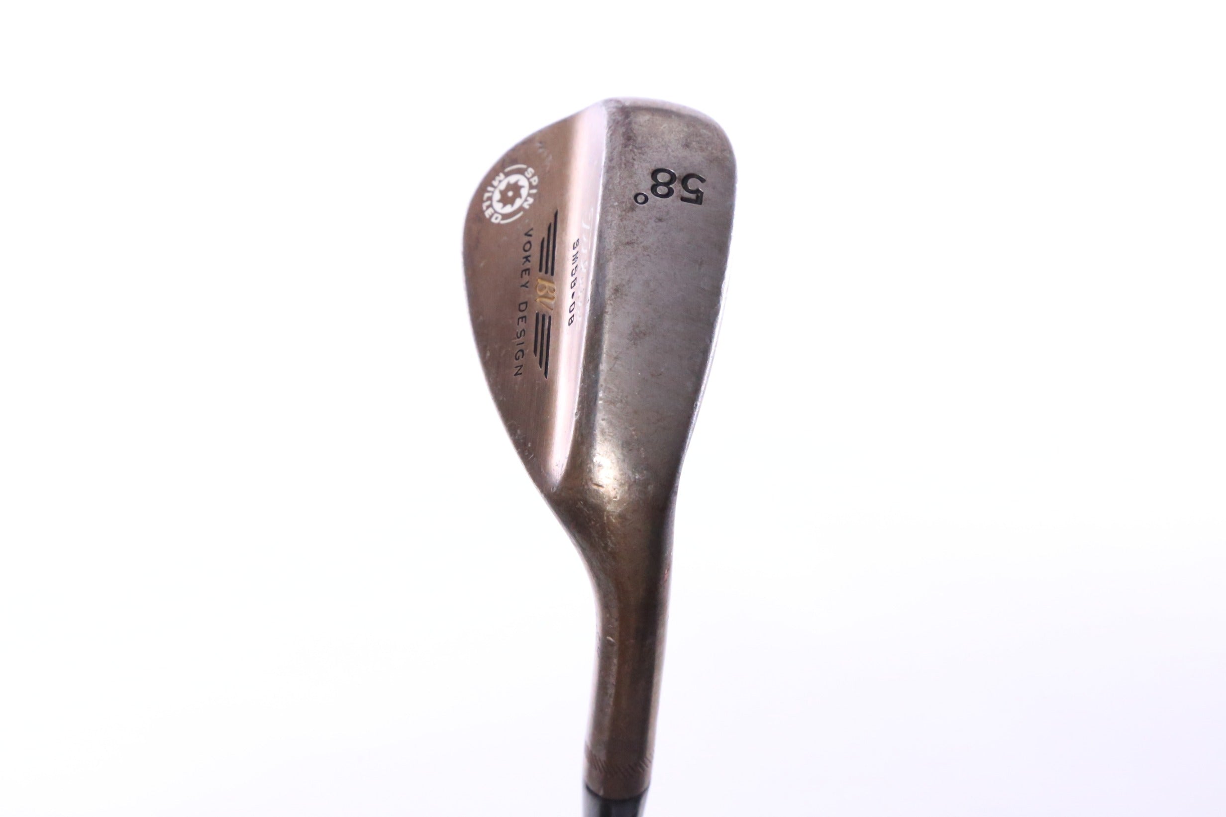 Used Titleist Vokey Spin Milled Oil Can Lob Wedge - Right-Handed - 58 Degrees - Wedge Flex