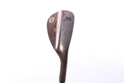 Used Titleist Vokey Spin Milled Oil Can Lob Wedge - Right-Handed - 58 Degrees - Wedge Flex