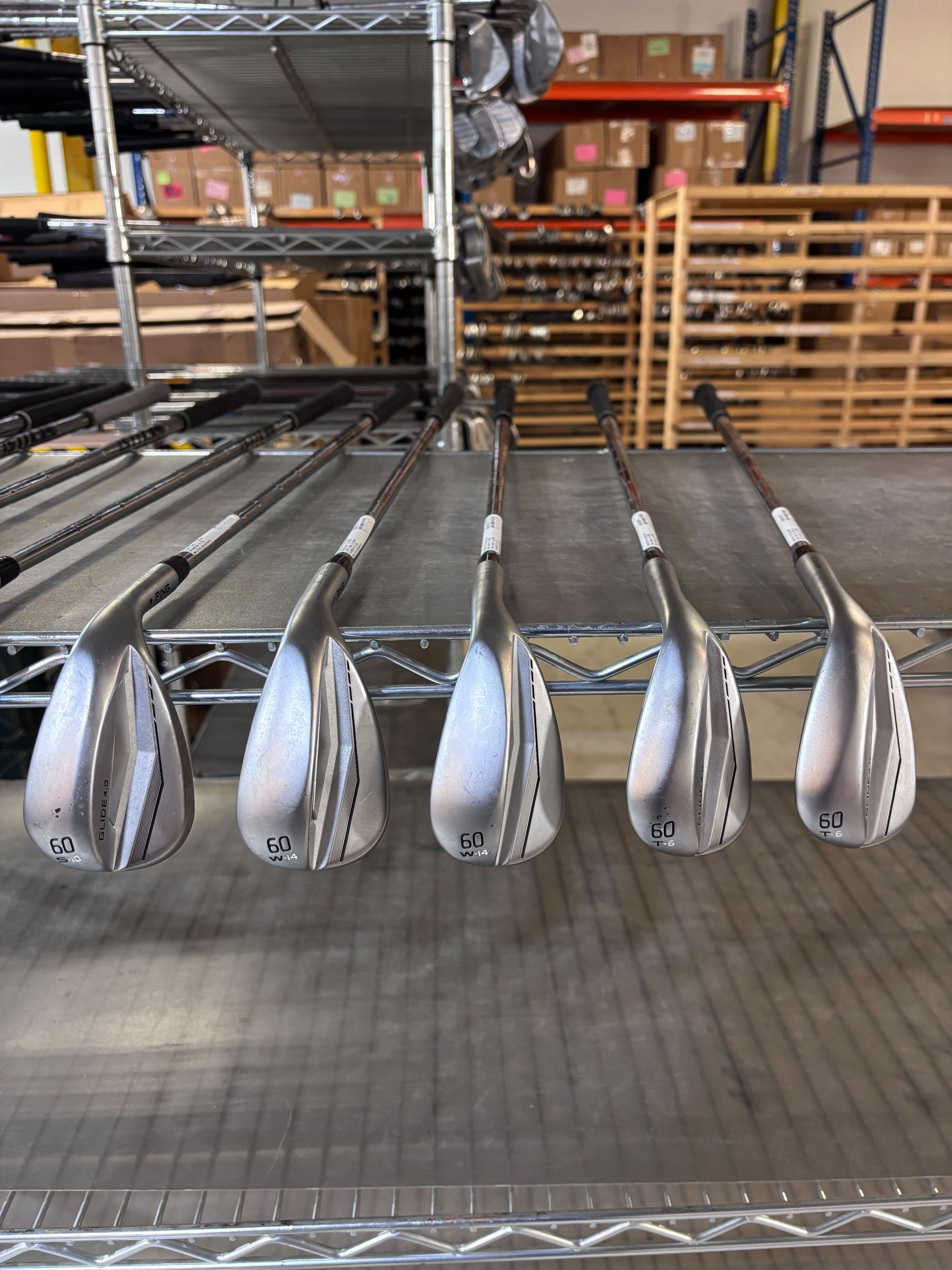 Lot of 10 Ping Glide 4.0 Wedges-Next Round