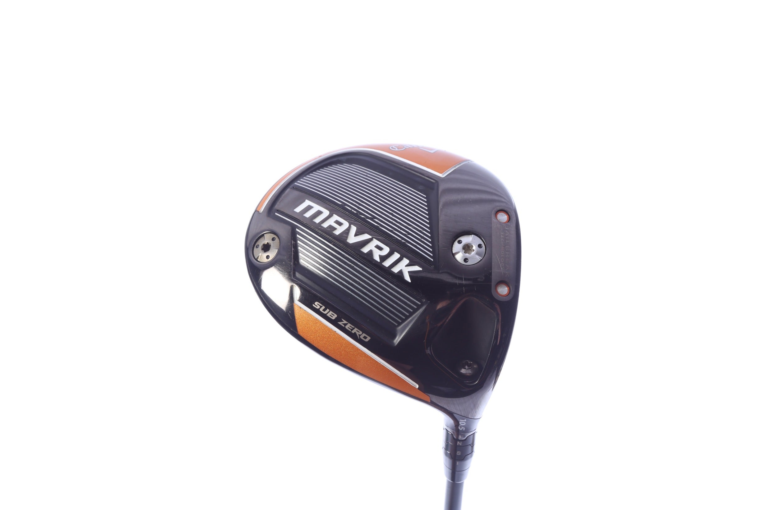 Used Callaway Mavrik Sub Zero Driver - 10.5 Degrees - Stiff Flex Project X HZRDUS Smoke Silver - Right-Handed