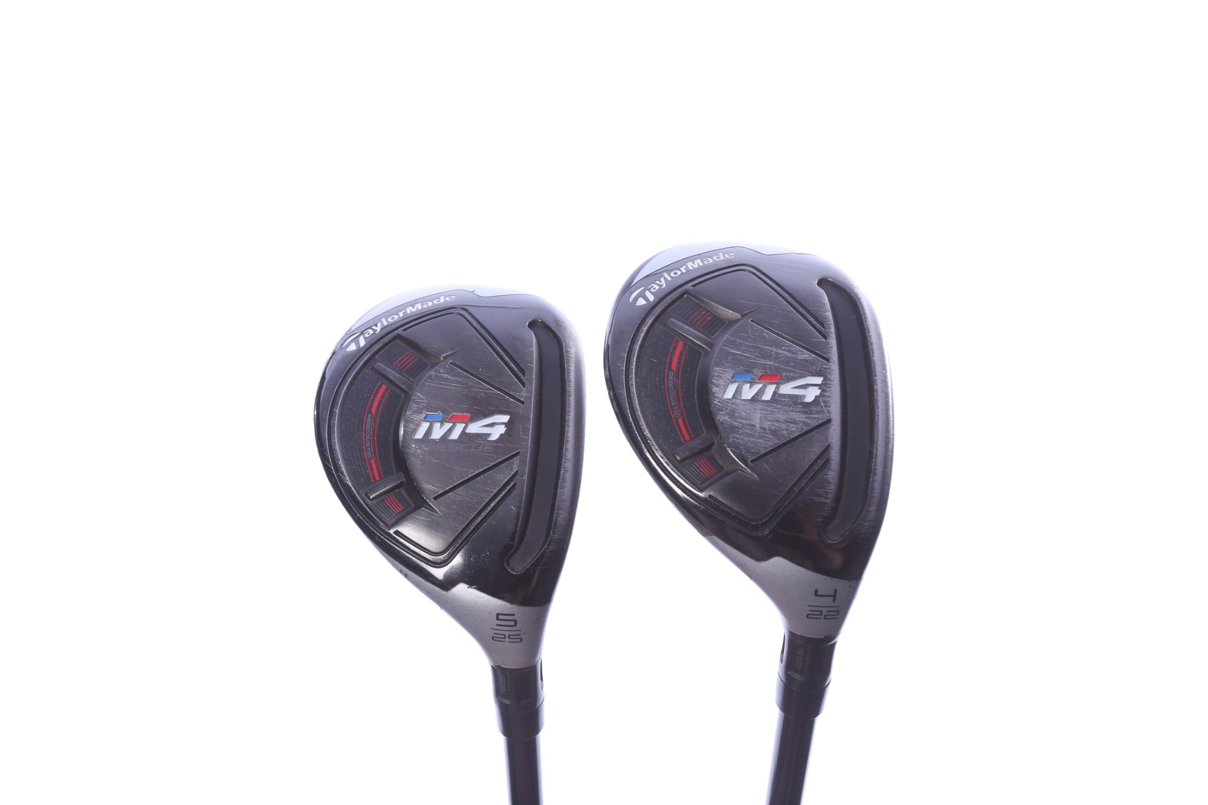 Used TaylorMade M4 Rescue Hybrid Set - Right-Handed - 4H, 5H - Regular Flex