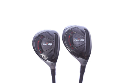 Used TaylorMade M4 Rescue Hybrid Set - Right-Handed - 4H, 5H - Regular Flex