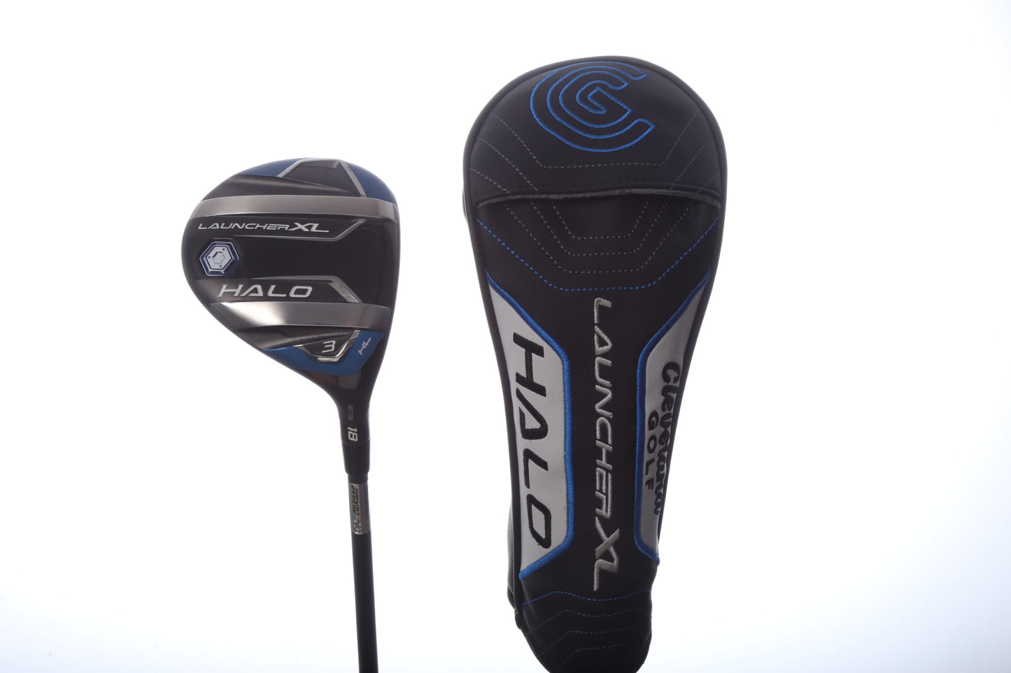 Used Cleveland Launcher XL Halo 3HL Wood - Right-Handed - 18 Degrees - Regular Flex-Next Round