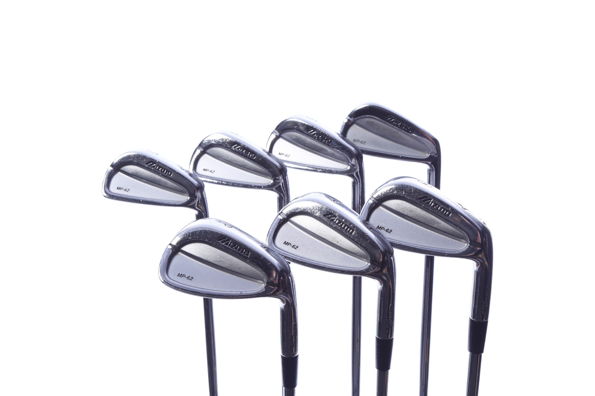 Used Mizuno MP 62 Iron Set - Right-Handed - 4-PW - Stiff Flex