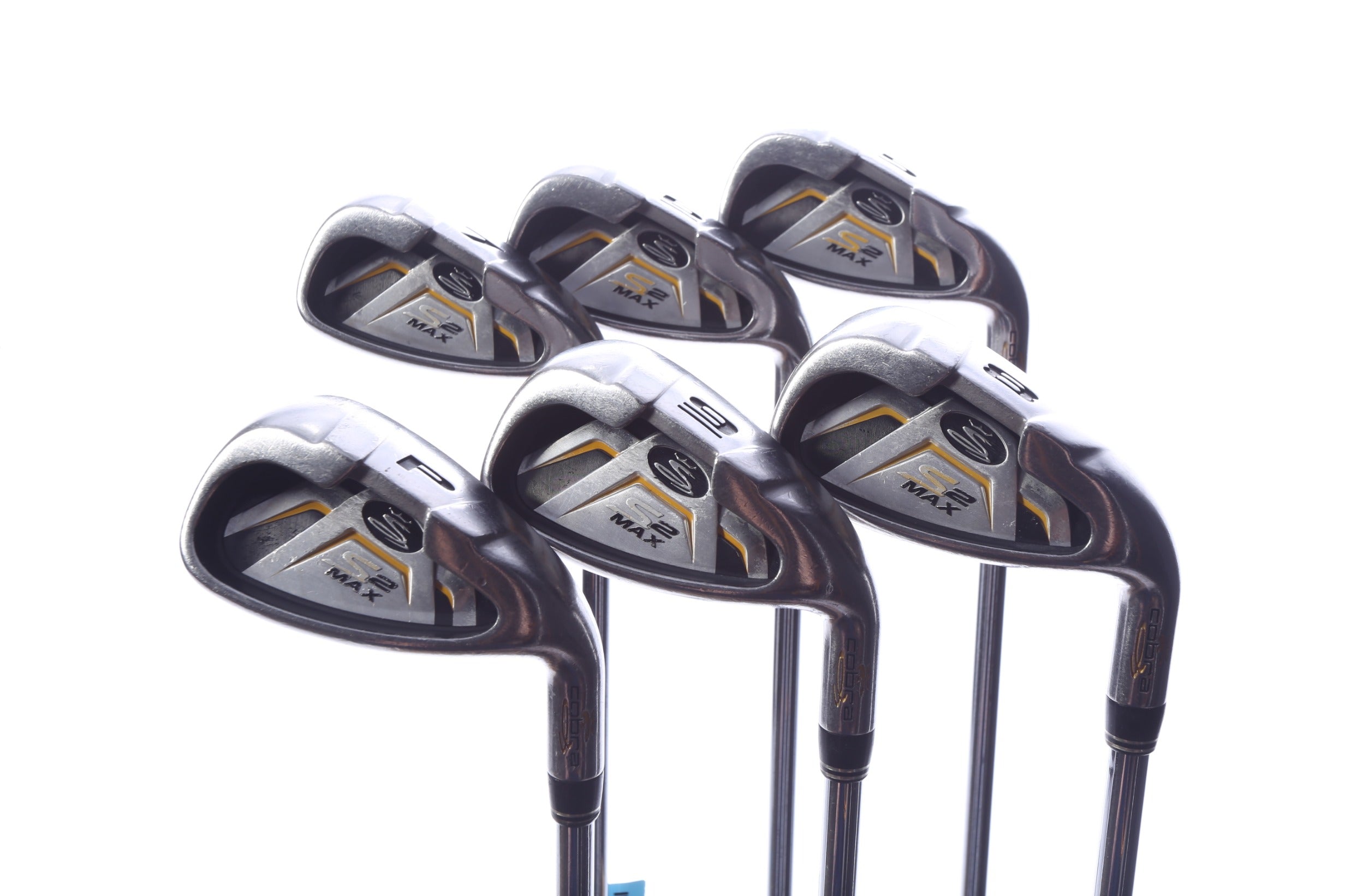 Used Cobra S2 Max Iron Set - Right-Handed - 5-PW - Stiff Flex
