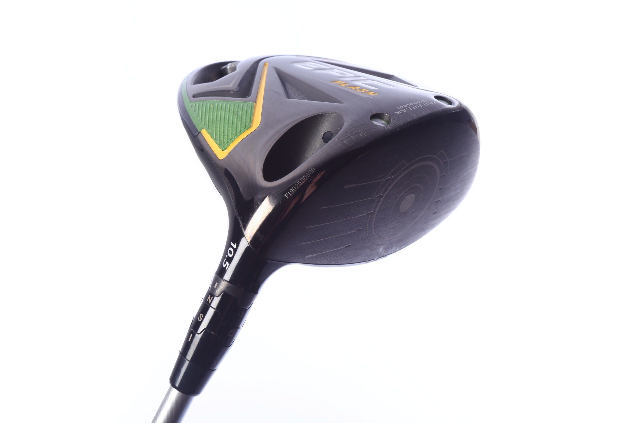 Used Callaway Epic Flash Driver - 10.5 Degrees - Seniors Flex Project X EvenFlow Green - Right-Handed