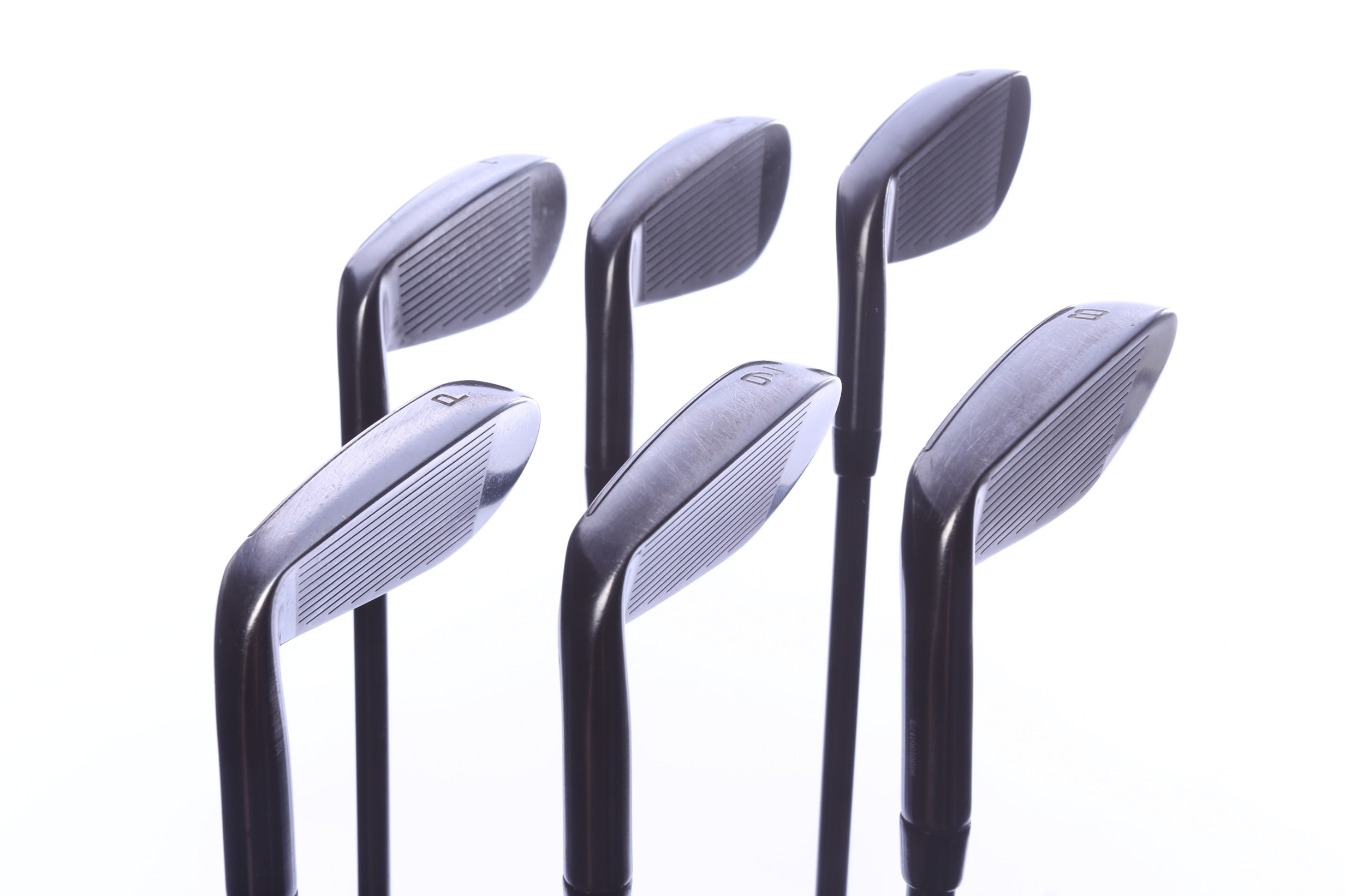 Used Callaway Limited Edition Paradym Ai Smoke Black Iron Set - Right-Handed - 5-PW - Regular Flex