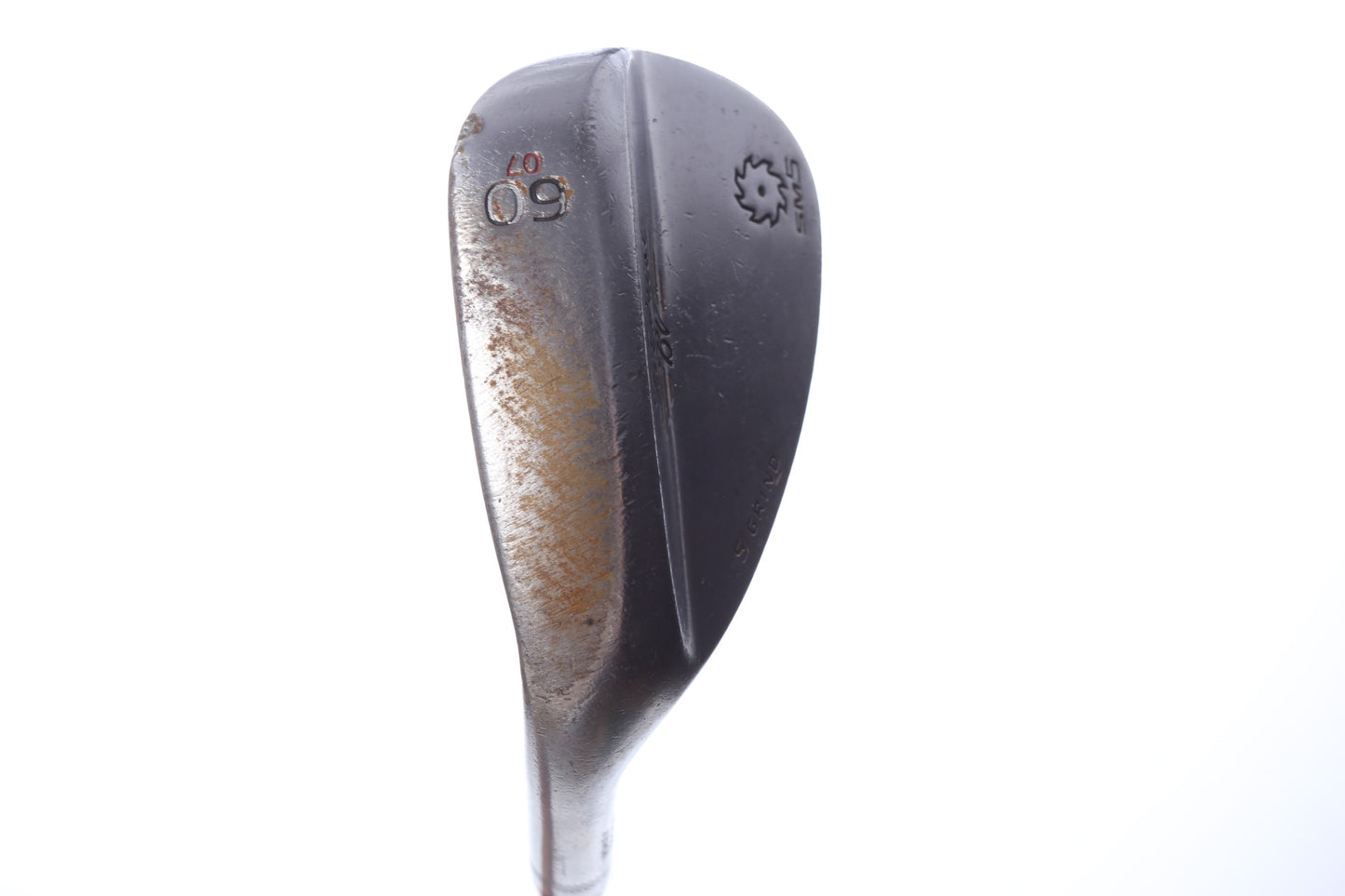 Used Titleist Vokey SM5 Gold Nickel Lob Wedge - Left-Handed - 60 Degrees - Wedge Flex-Next Round
