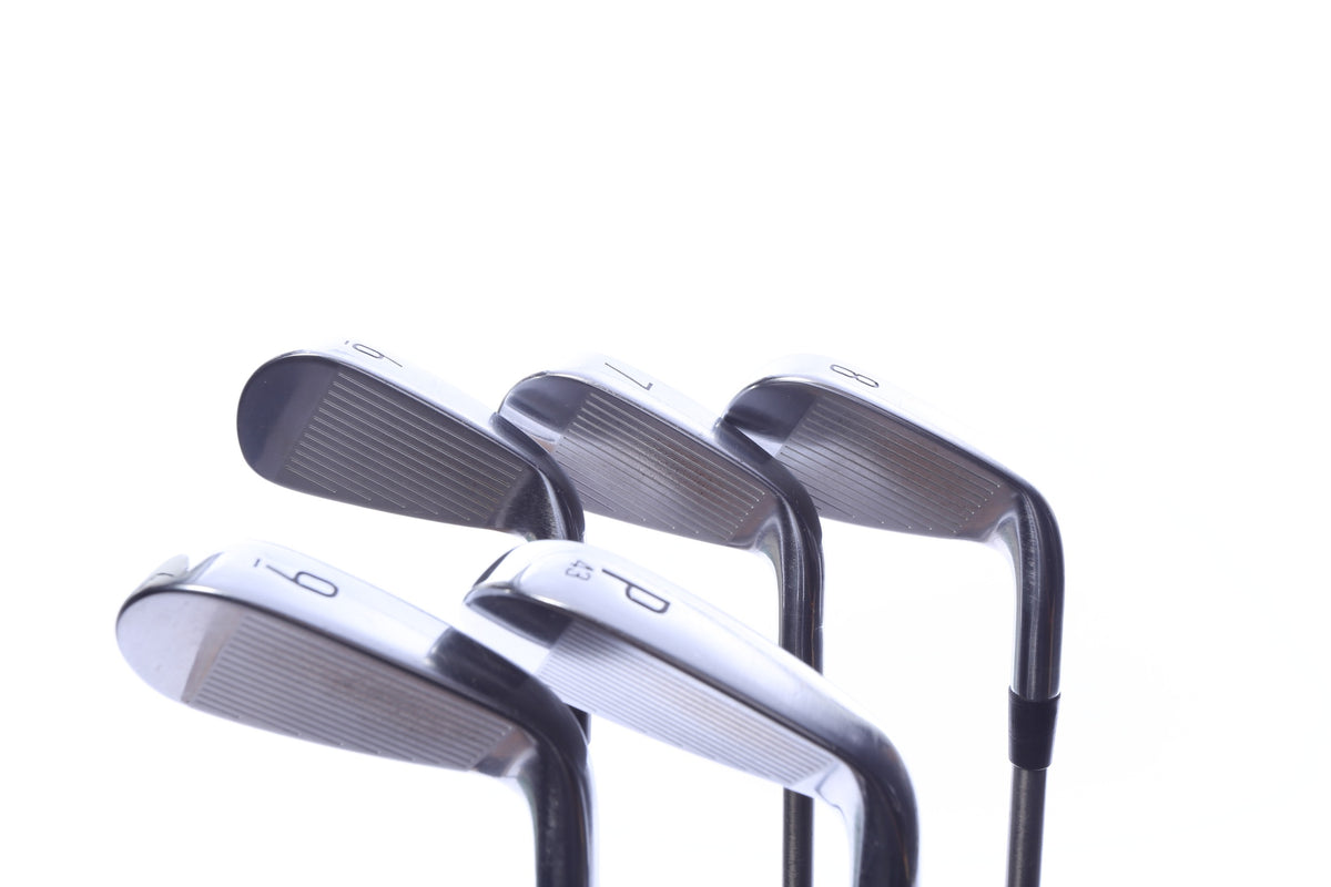 Used Titleist 2023 T350 Iron Set - Left-Handed - 6-PW - Stiff Flex-Next Round