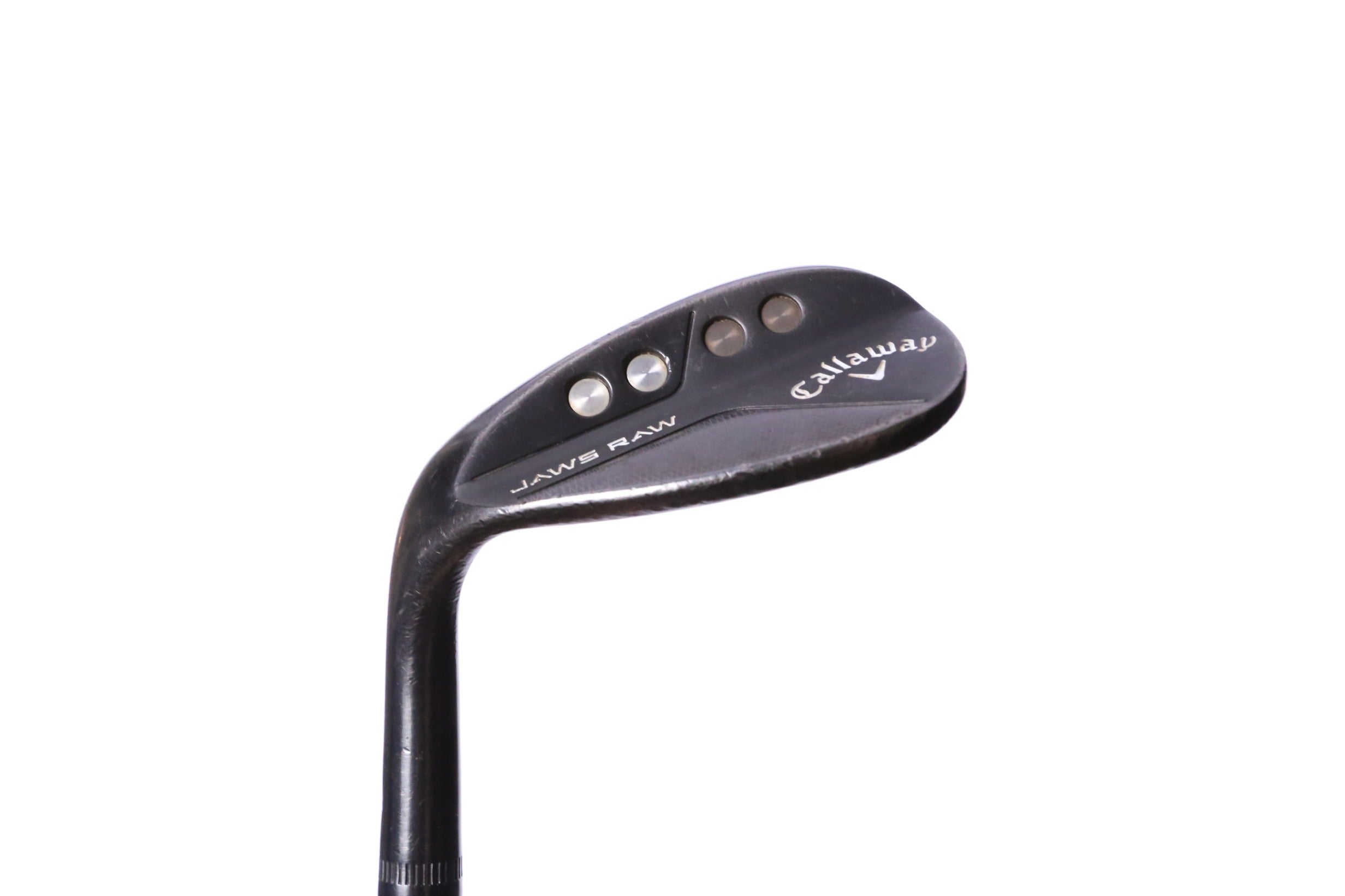 Used Callaway JAWS Raw Black Plasma Lob Wedge - Left-Handed - 60 Degrees - Wedge Flex
