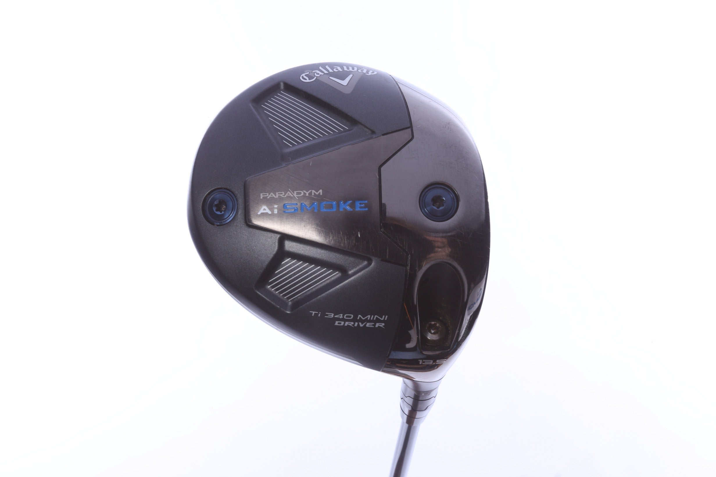 Used Callaway Paradym Ai Smoke Ti 340 Mini Driver - 13.5 Degrees - Regular Flex Project X Denali Charcoal - Right-Handed-Next Round