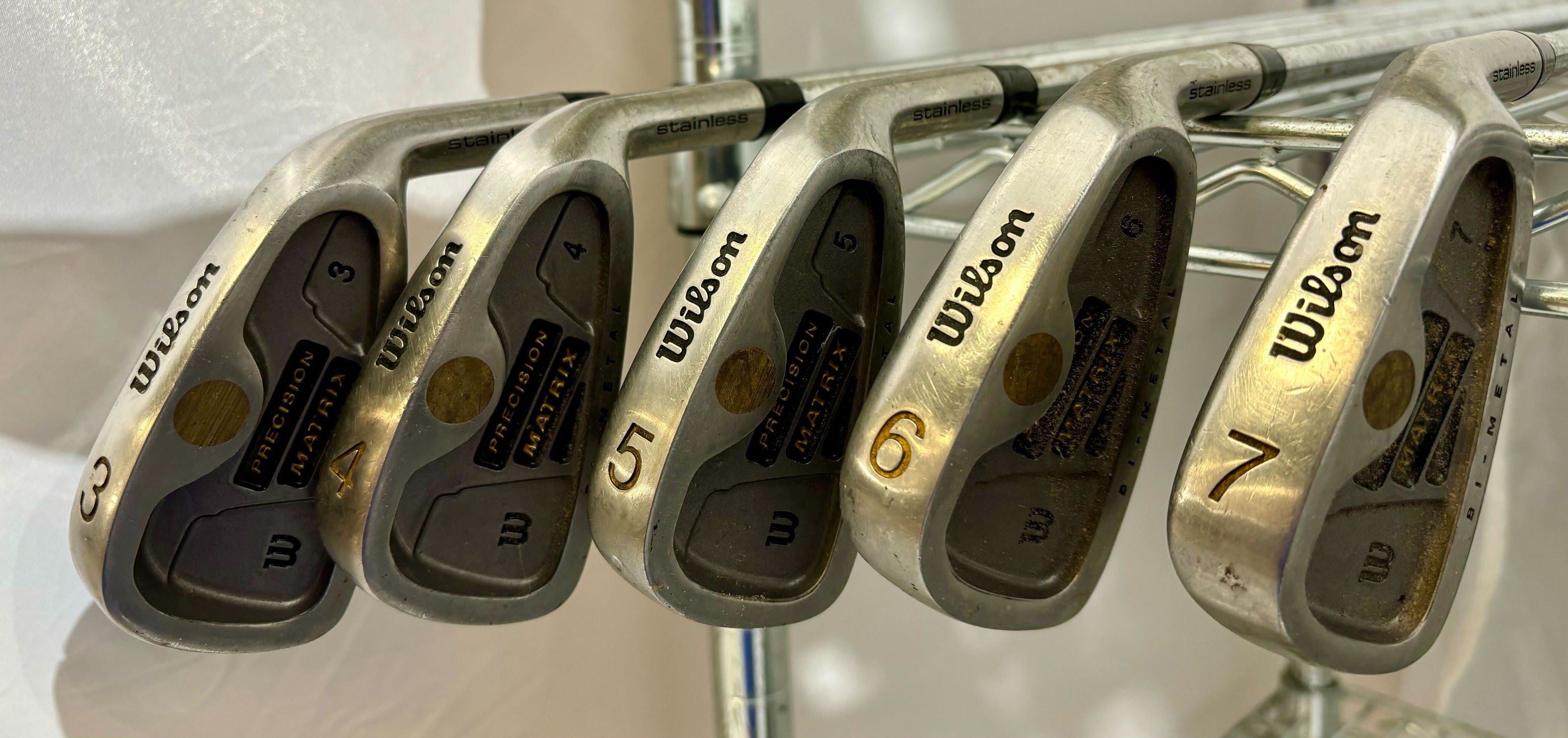 Wholesale Lot of 4 Full Iron Golf Sets - Wilison, ProKennex, Edge, and Golfsmith-Next Round