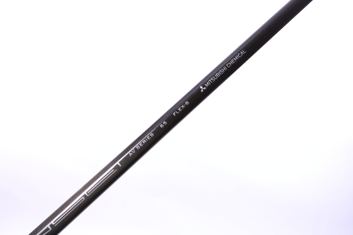 Used Mitsubishi Tensei AV Raw White Driver Shaft Stiff Flex Graphite - 44.25 in - Titleist Surefit Adapter