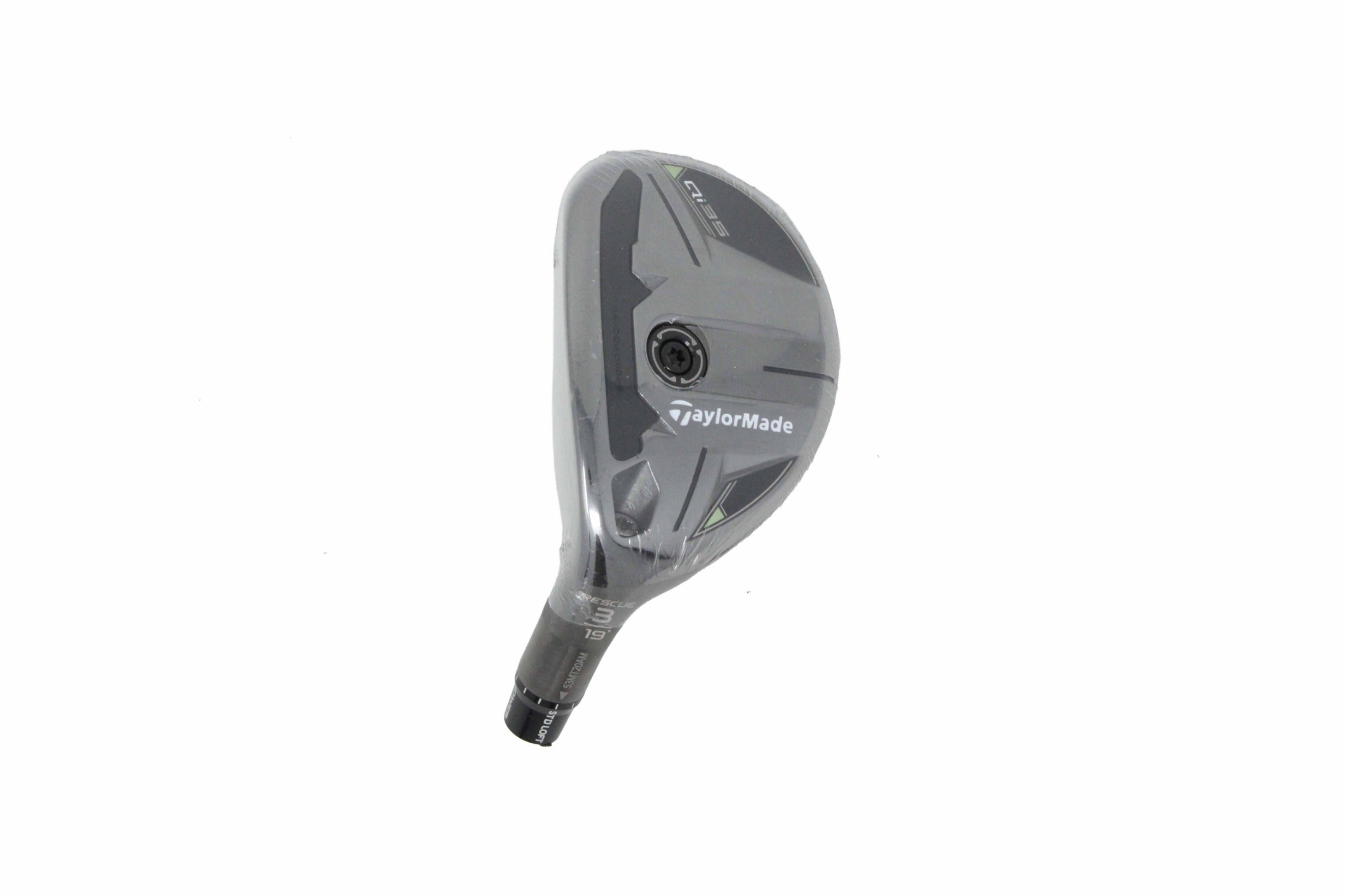 Used TaylorMade Qi35 Rescue 3H - HEAD ONLY - Left-Handed - 19 Degrees