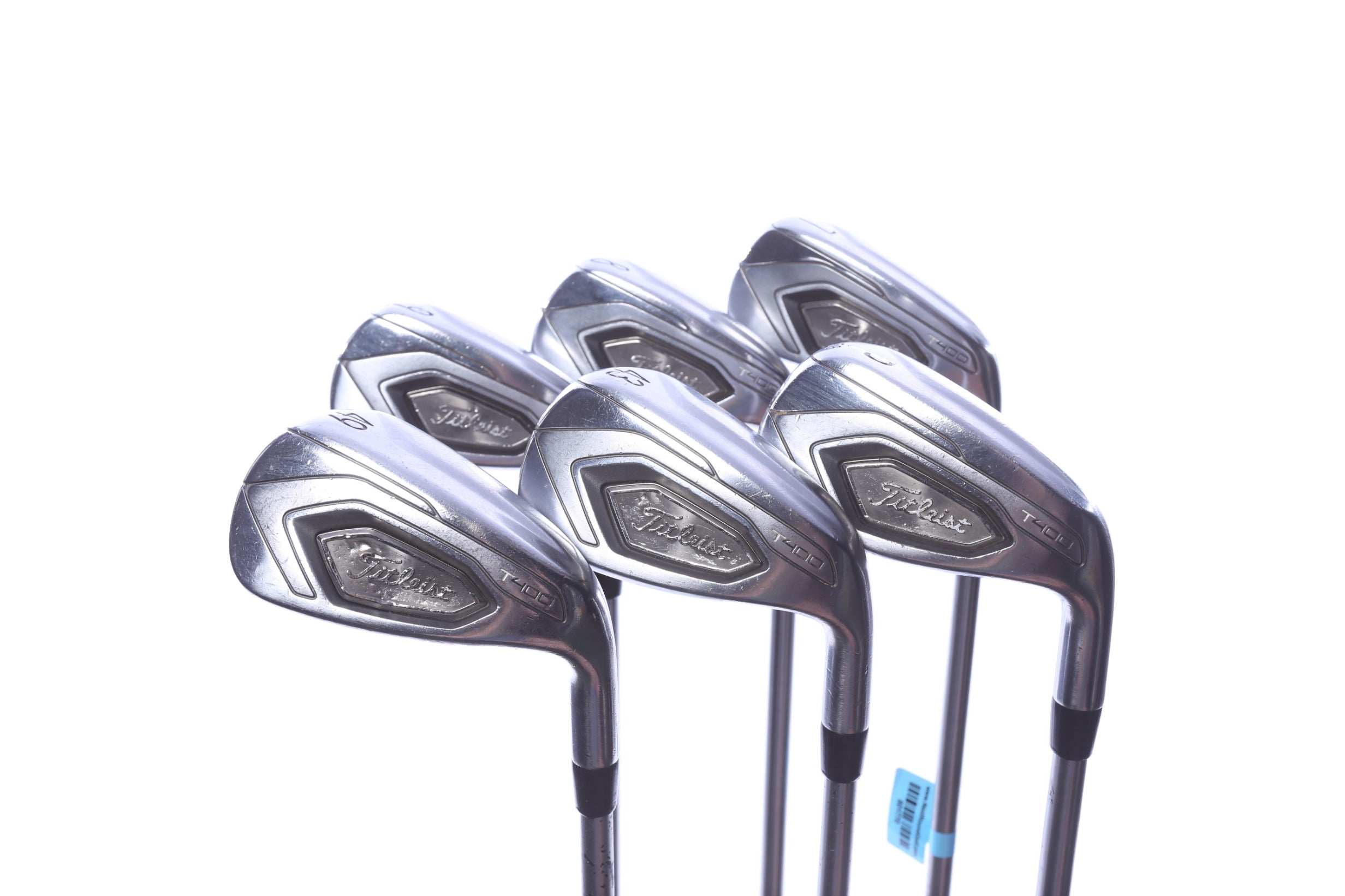 Used Titleist T400 Iron Set - Right-Handed - 7-PW, GW, AW - Regular Flex