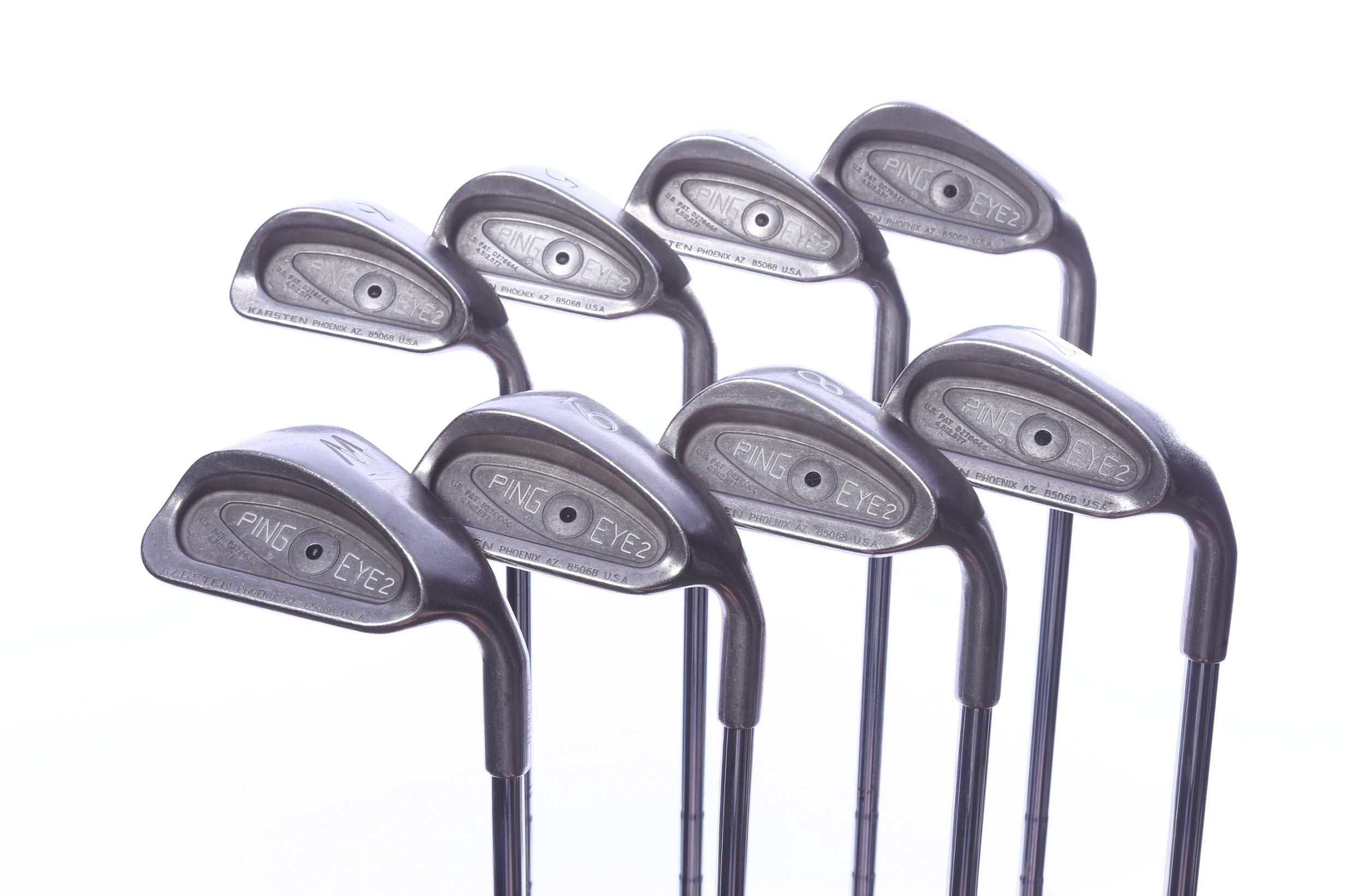 Used Ping Eye 2 Iron Set - Right-Handed - 3-PW - Stiff Flex