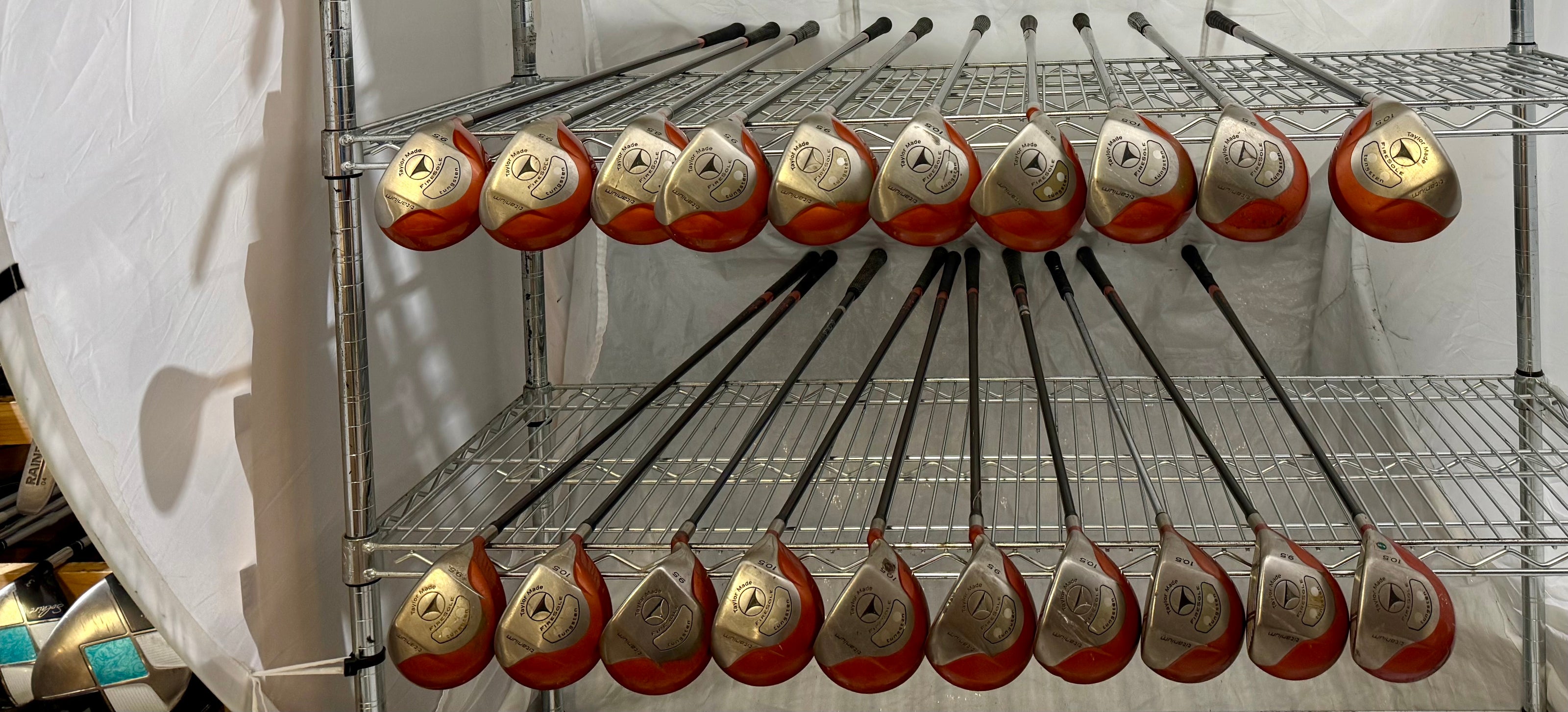 Wholesale Lot of 20 Golf Clubs - TaylorMade Firesole Driver's-Next Round