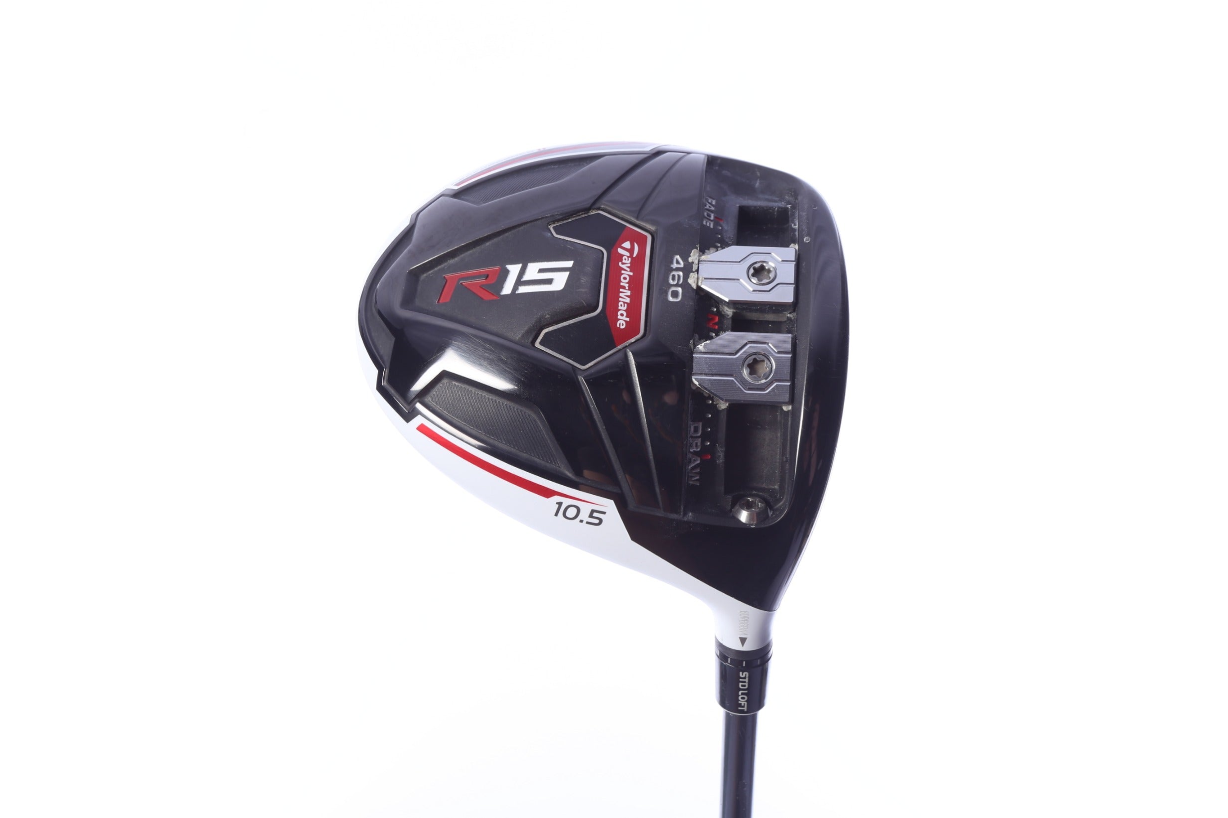 Used TaylorMade R15 TP Driver - 10.5 Degrees - Seniors Flex Fujikura Speeder57 - Right-Handed