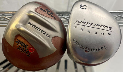 Wholesale Lot of 30 Golf Clubs - TaylorMade Burner Fairway Woods-Next Round