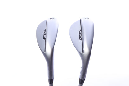 Used Ping s159 Chrome Wedge Set - Right-Handed - 54*, 58* - Seniors Flex