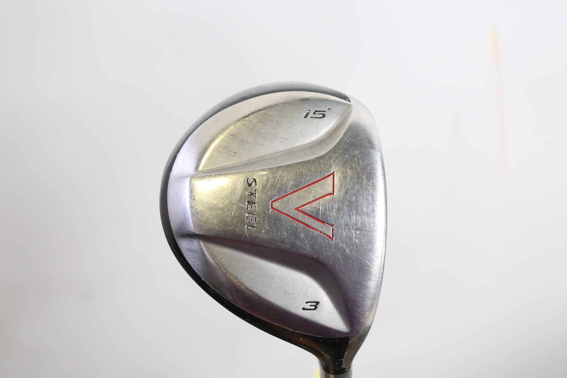Used TaylorMade V Steel 3-Wood - Right-Handed - 15 Degrees - Stiff Flex-Next Round