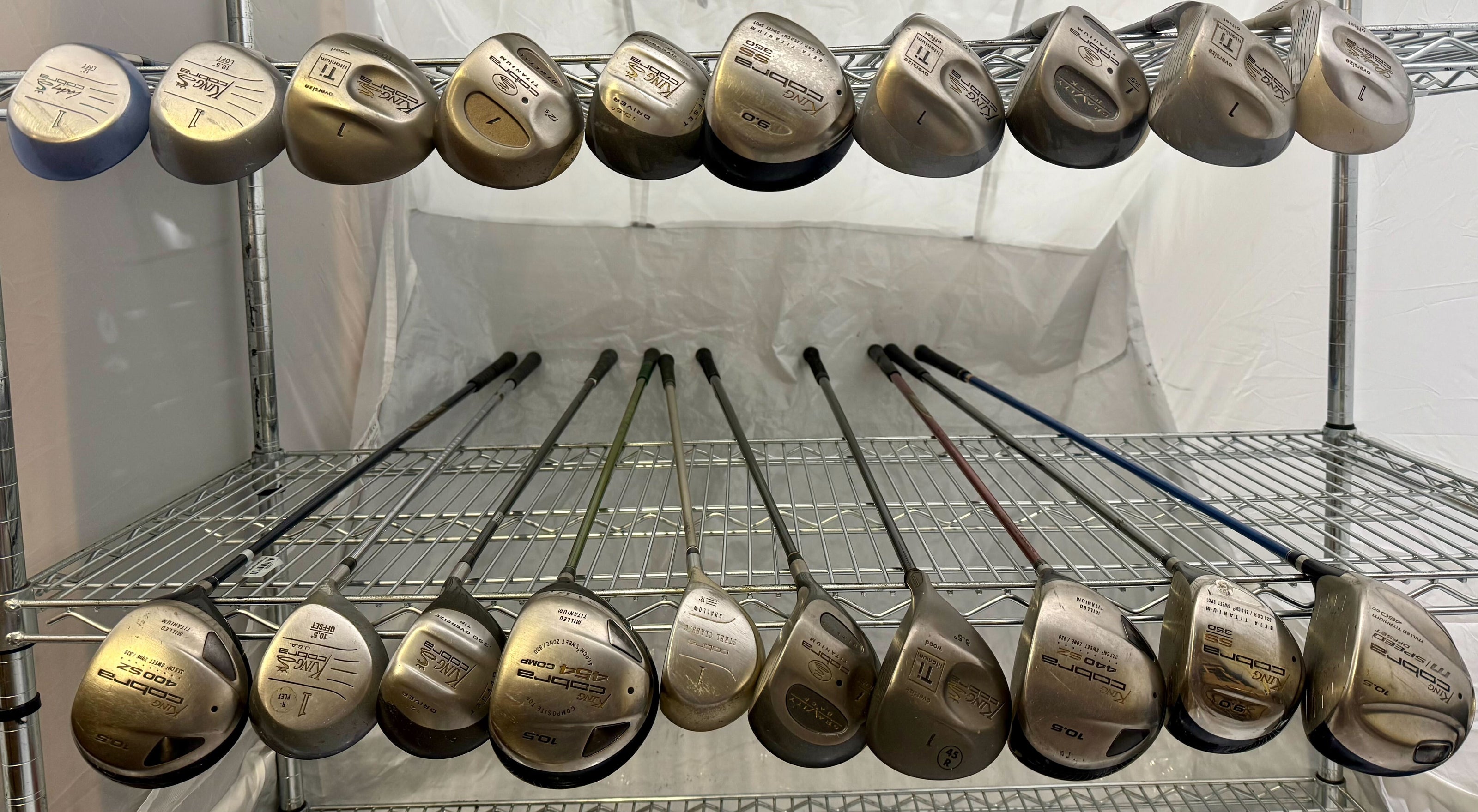 Wholesale Lot of 20 Golf Clubs - Cobra Drivers-Next Round