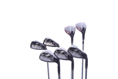 Used Cobra BiO Cell Combo Iron Set - Right-Handed - 4/5 HY, 5/6 HY, 7-PW, SW - Ladies Flex