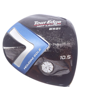 Used Tour Edge Hot Launch E521 Driver - 10.5 Degrees - Regular Flex Mitsubishi Fubuki - Right-Handed-Next Round