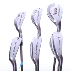 Used Adams a2 OS Ladies 12 pc. Iron Set - Right-Handed - 5-PW - Ladies Flex-Next Round