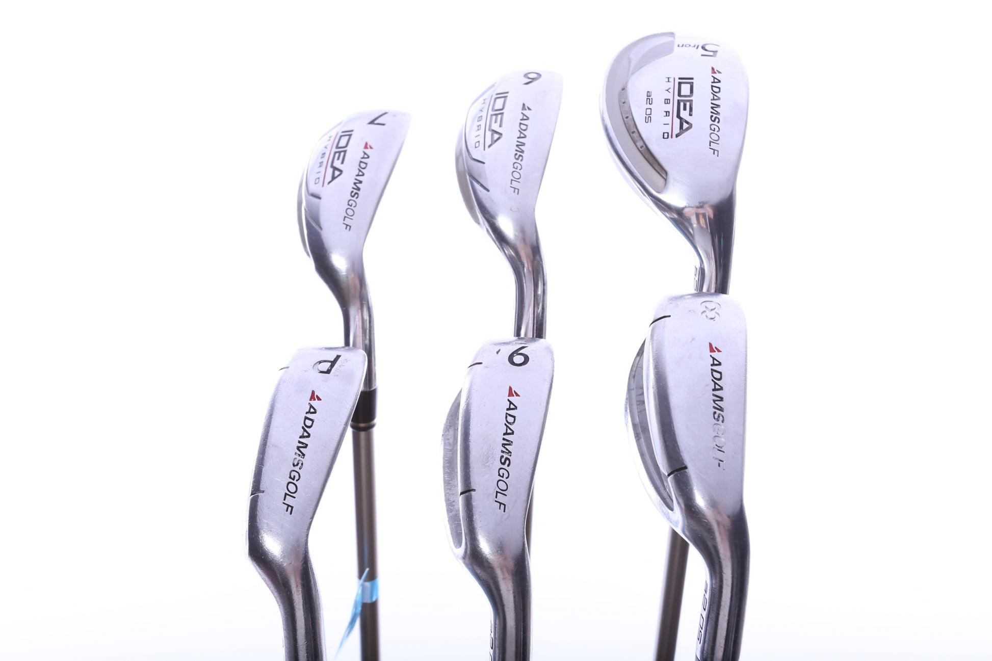 Used Adams a2 OS Ladies 12 pc. Iron Set - Right-Handed - 5-PW - Ladies Flex-Next Round