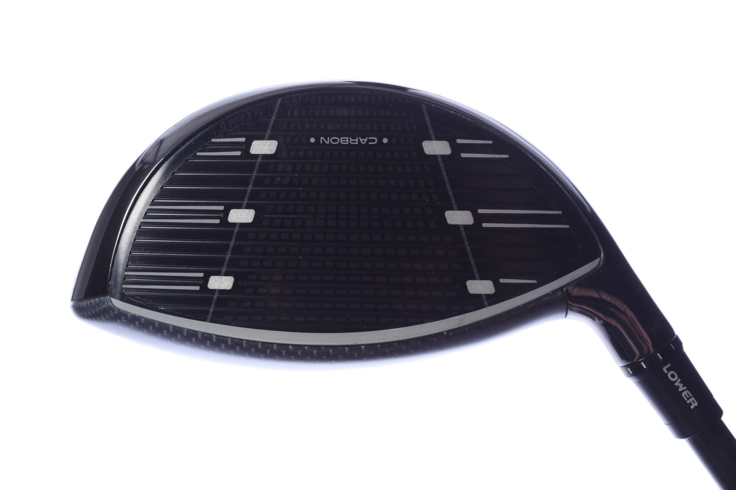 Used TaylorMade Qi35 LS Driver - 9 Degrees - Stiff Flex Project X HZRDUS Smoke Red RDX - Left-Handed