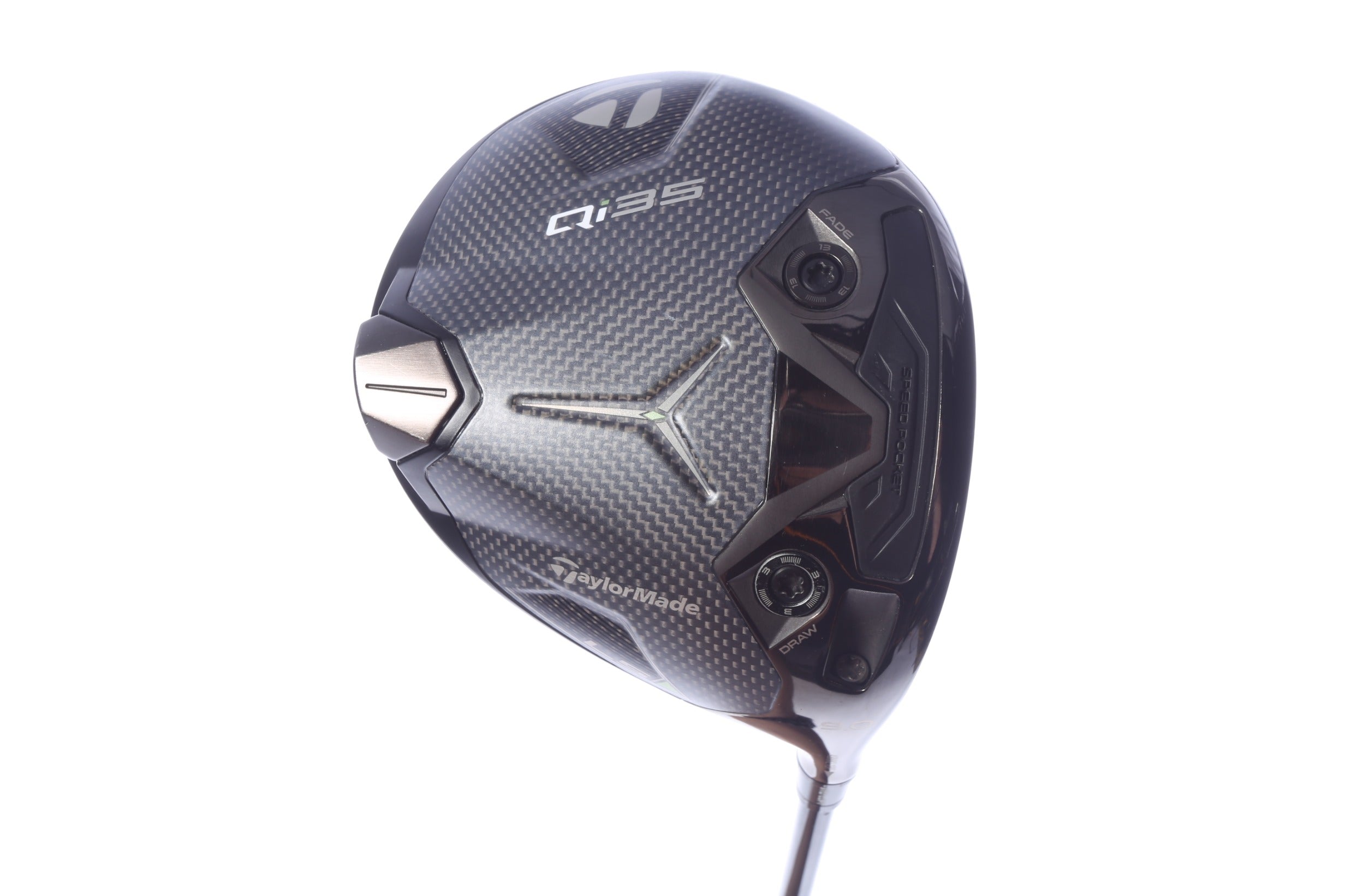 Used TaylorMade Qi35 LS Driver - 9 Degrees - Stiff Flex Project X HZRDUS RDX Smoke - Right-Handed