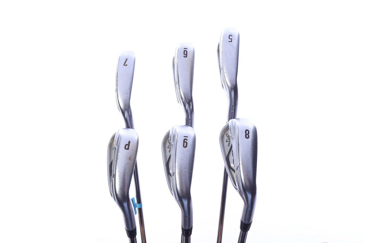Used Callaway Apex CF16 Iron Set - Right-Handed - 5-PW - Regular Flex-Next Round