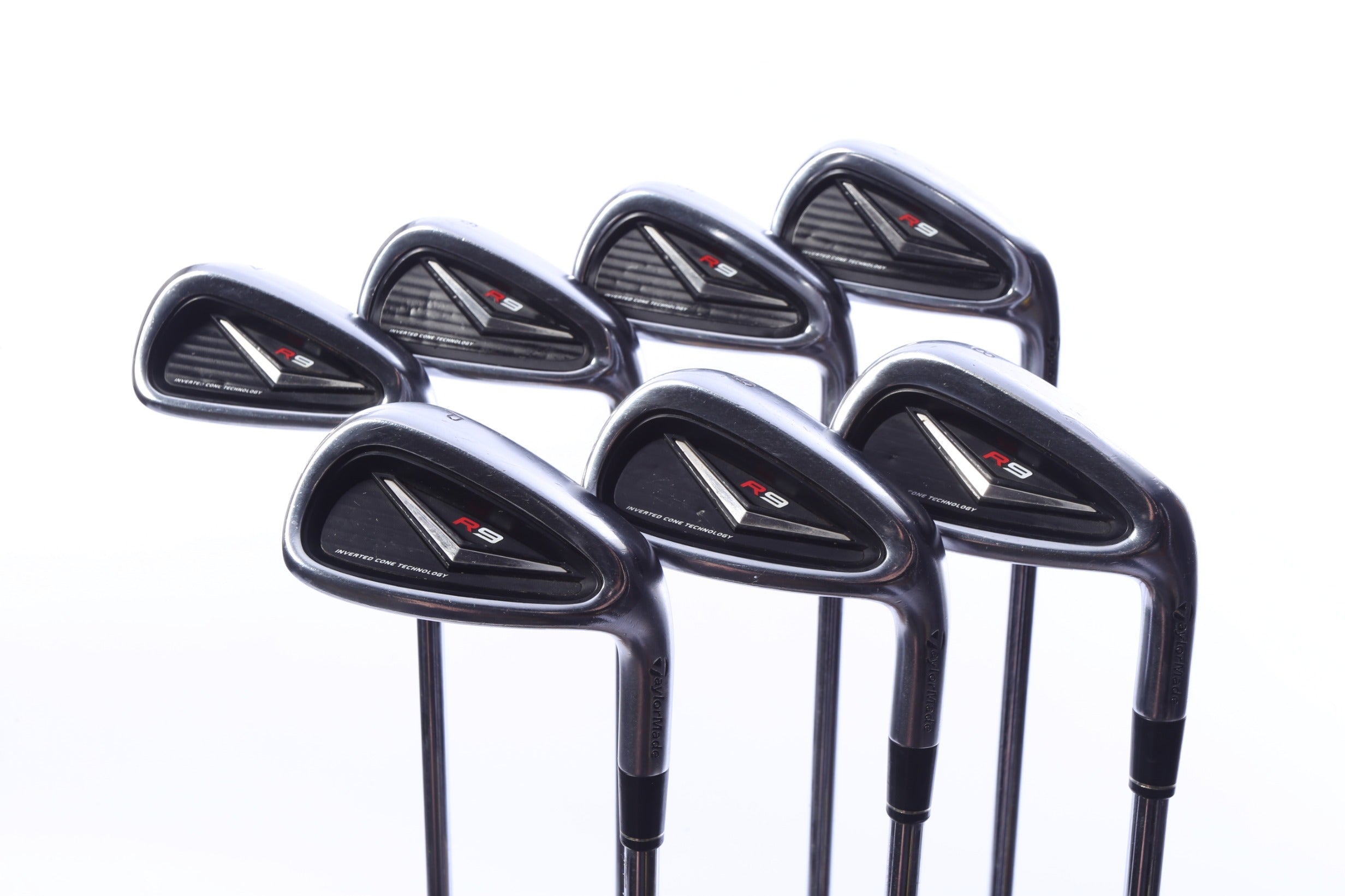 Used TaylorMade R9 Iron Set - Right-Handed - 4-PW - Stiff Flex