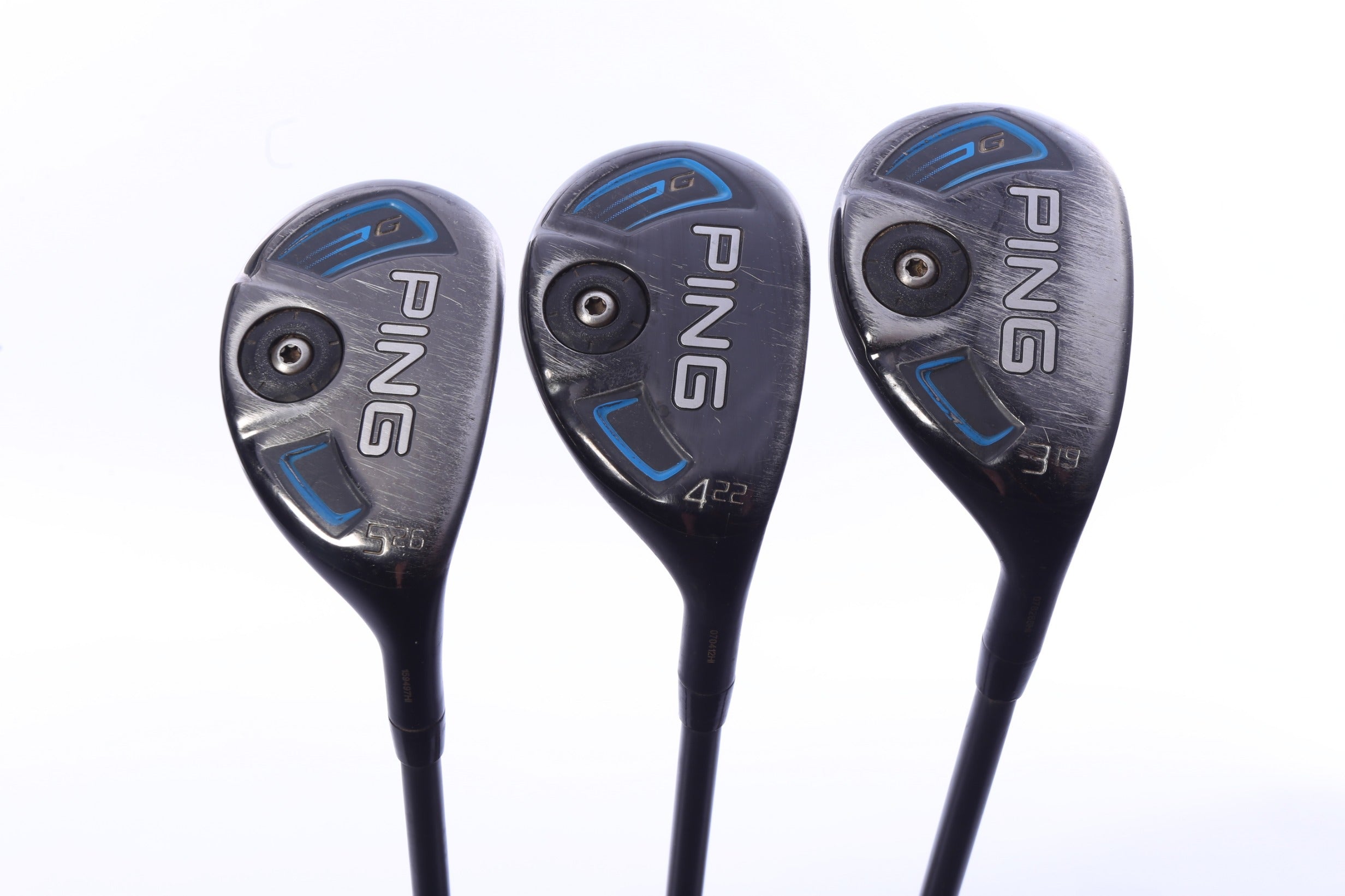 Used Ping G Hybrid Set - Right-Handed - 3H, 4H, 5H - Regular Flex