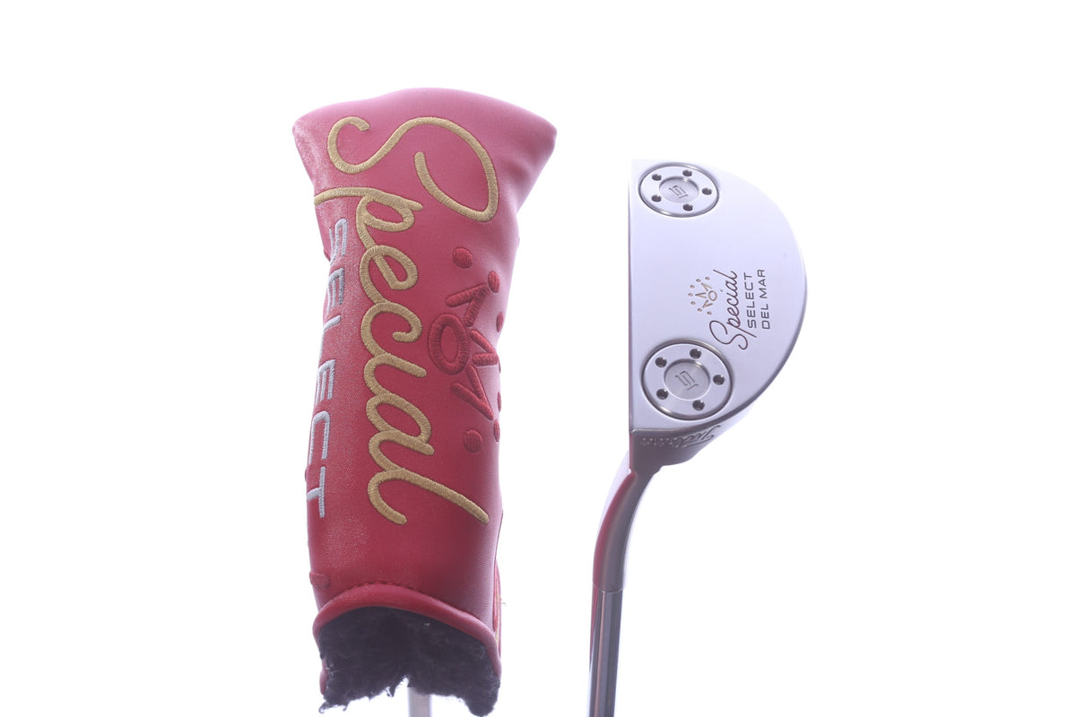 Used Titleist Scotty Cameron Special Select Del Mar Putter - Left-Handed - 34 in - Mid-mallet