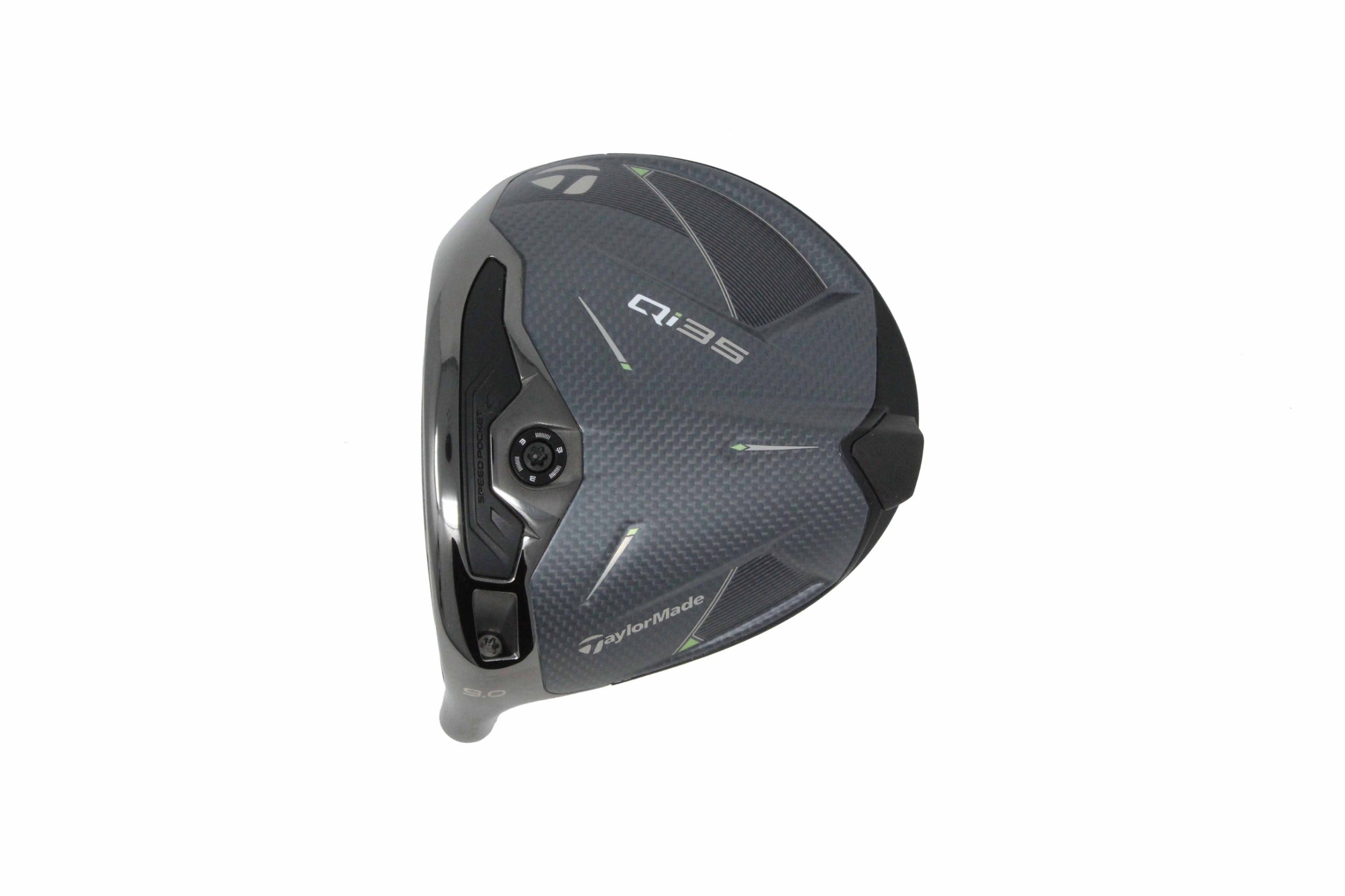 Used TaylorMade Qi35 Driver - HEAD ONLY - Left-Handed - 9 Degrees