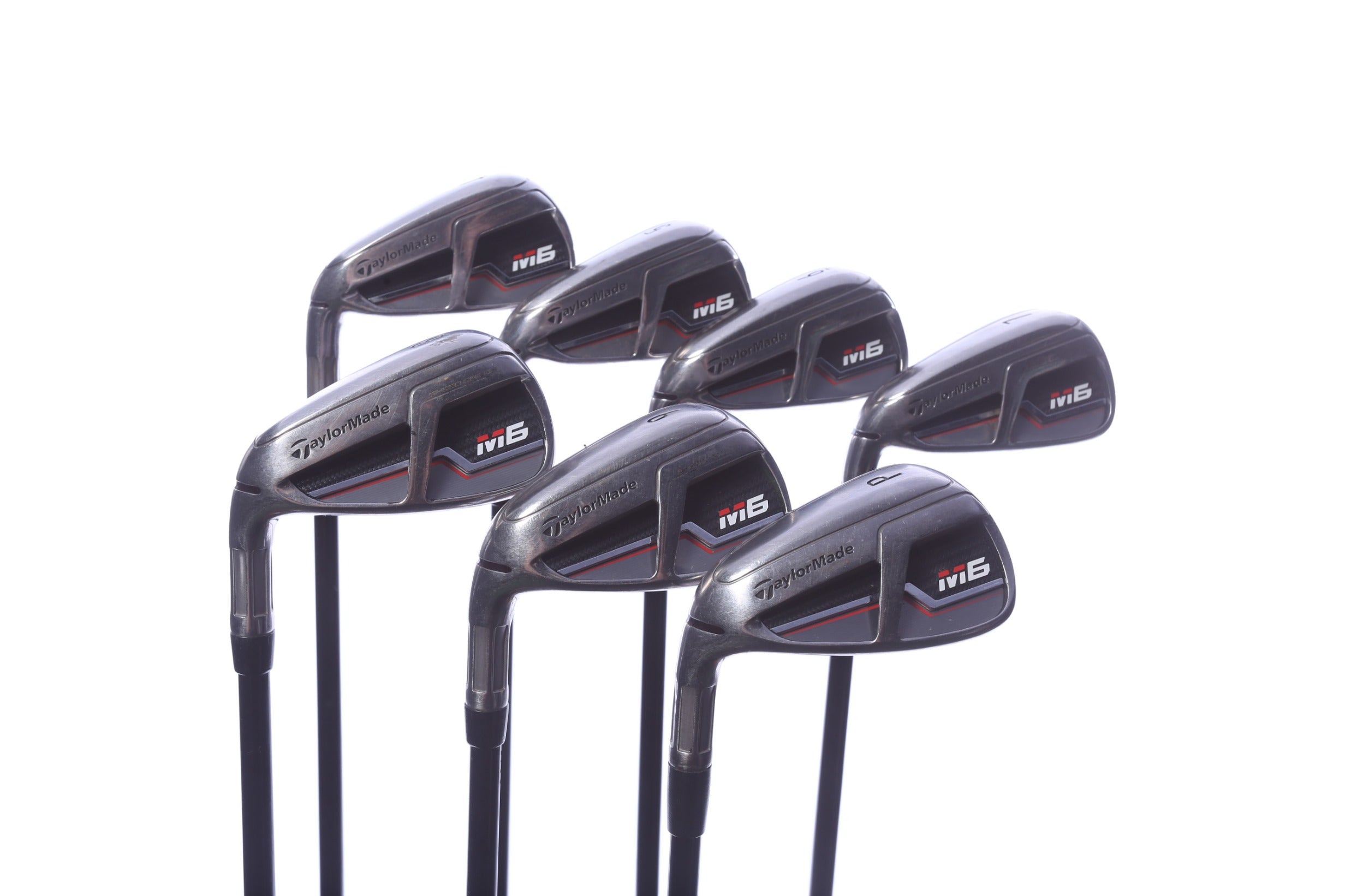 Used TaylorMade M6 Iron Set - Left-Handed - 4-PW - Regular Flex-Next Round