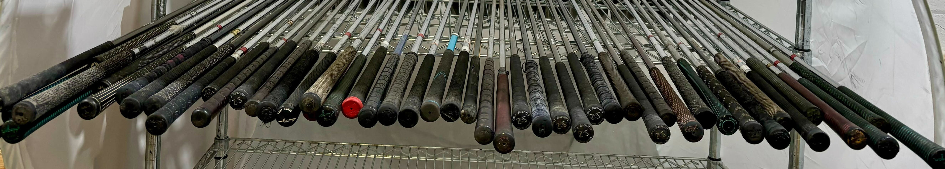 Wholesale Lot of 50 Golf Clubs - Assorted Single Irons and Wedges.-Next Round