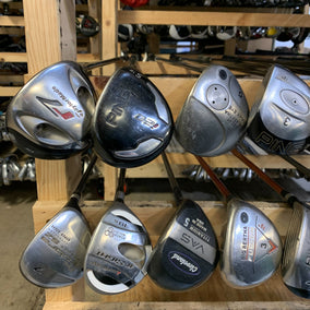 Wholesale Lot of 20 Golf Clubs - Fairway Woods - Men's Flex-Next Round