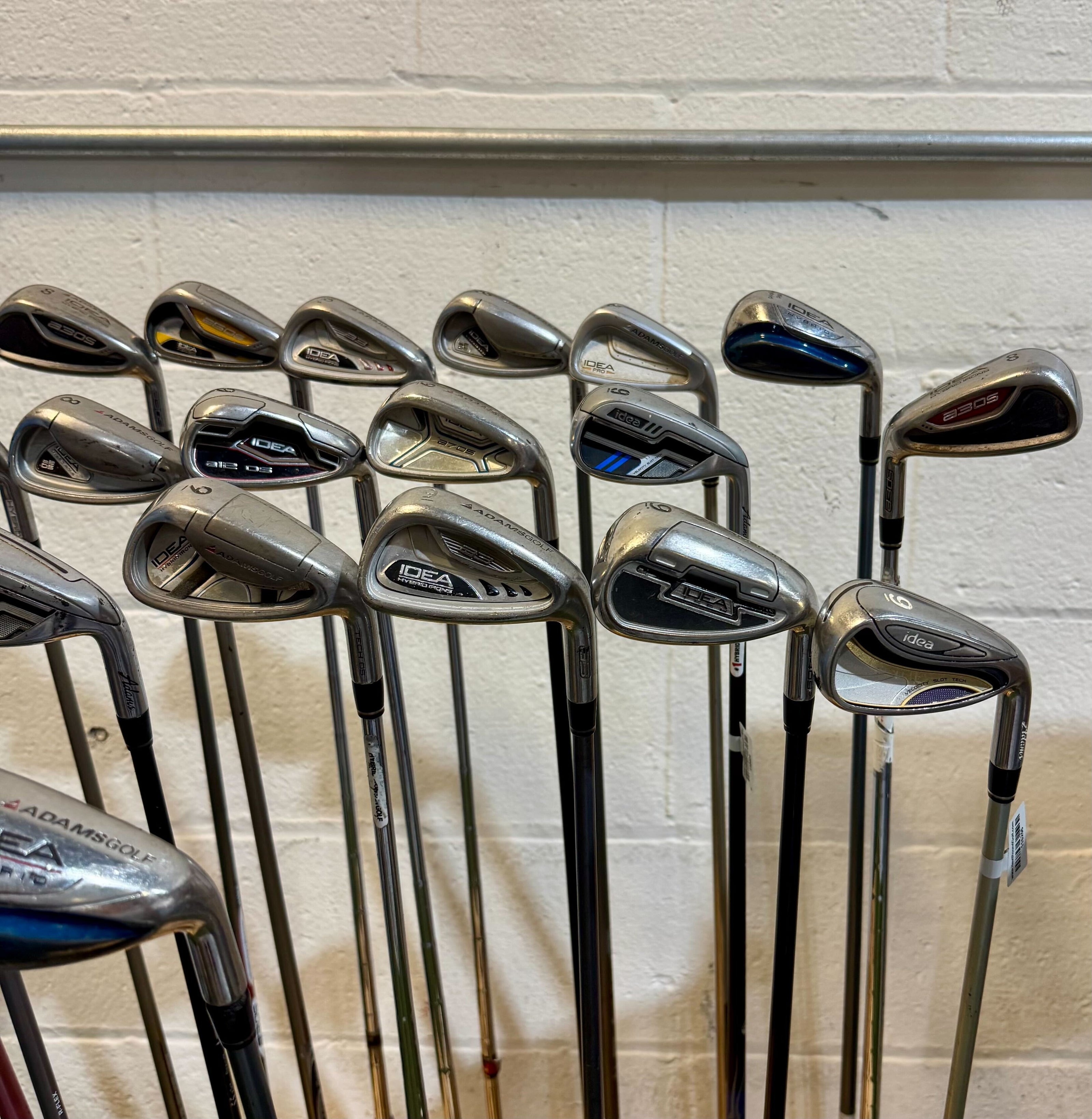 Wholesale Lot of 45 Golf Clubs - Adams Single Irons (5-9) - RH/LH - Mixed Flexes-Next Round