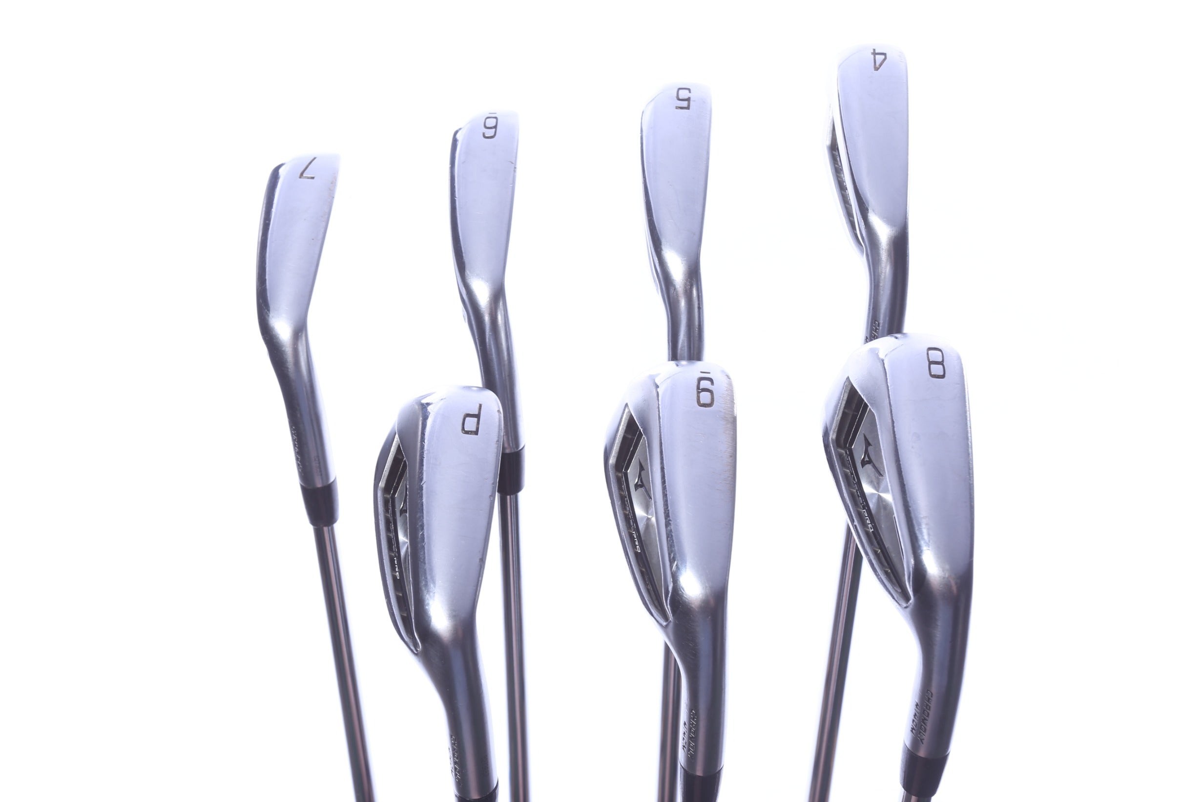 Used Mizuno JPX 921 Hot Metal Pro Iron Set - Right-Handed - 4-PW - Stiff Flex