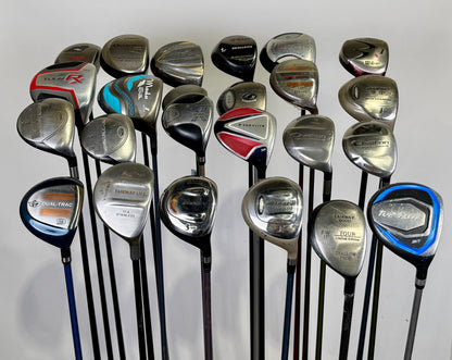 Wholesale Lot of 24 Golf Clubs - Drivers and Fairway Woods Assorted-Next Round