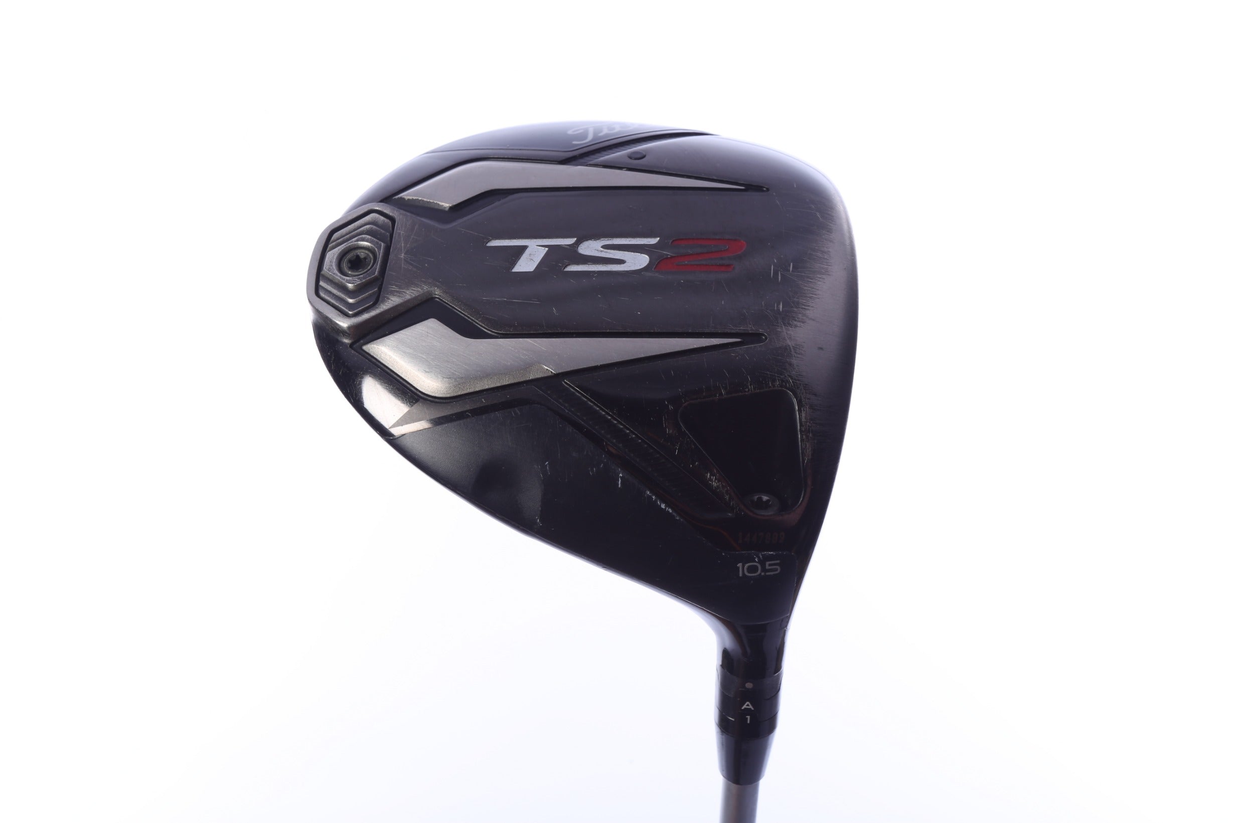 Used Titleist TS2 Driver - 10.5 Degrees - Regular Flex Mitsubishi MMT - Right-Handed