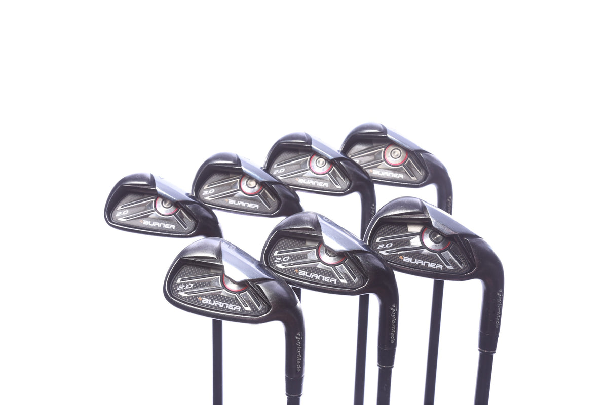 Used TaylorMade Burner 2.0 Iron Set - Right-Handed - 4-PW - Regular Flex