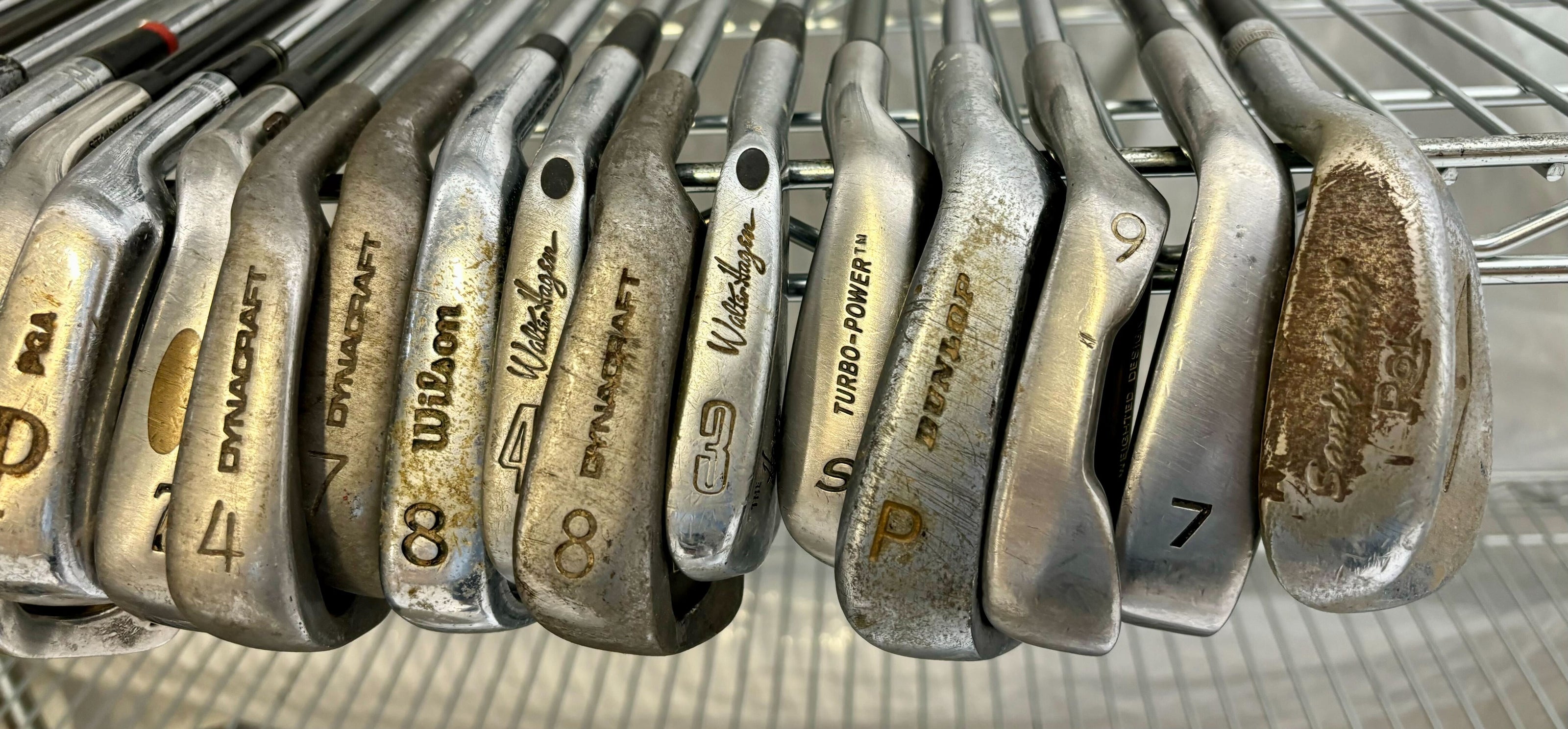 Wholesale Lot of 50 Golf Clubs - Assorted Irons and Wedges-Next Round